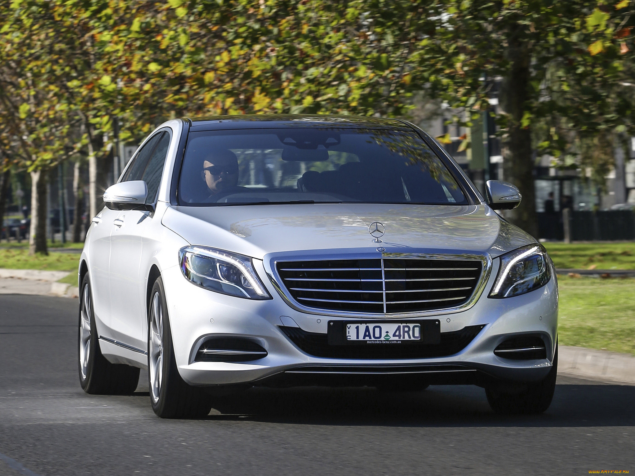 автомобили, mercedes-benz, s, 300, светлый, w222, bluetec, au-spec, 2014г