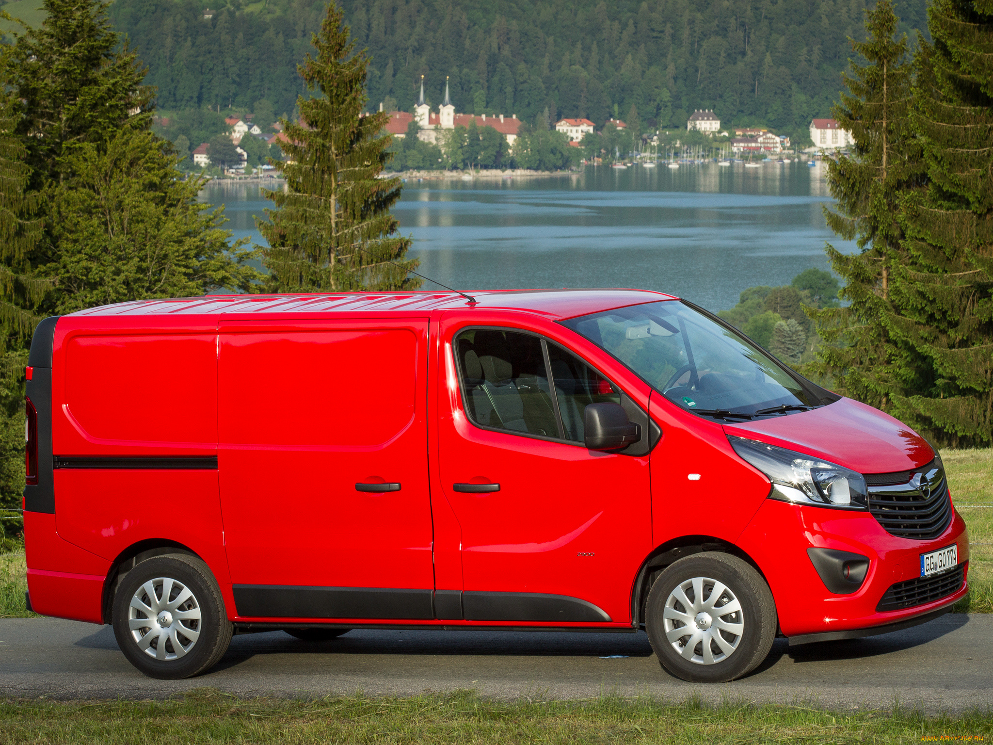 автомобили, opel, 2014г, biturbo, красный, vivaro, van