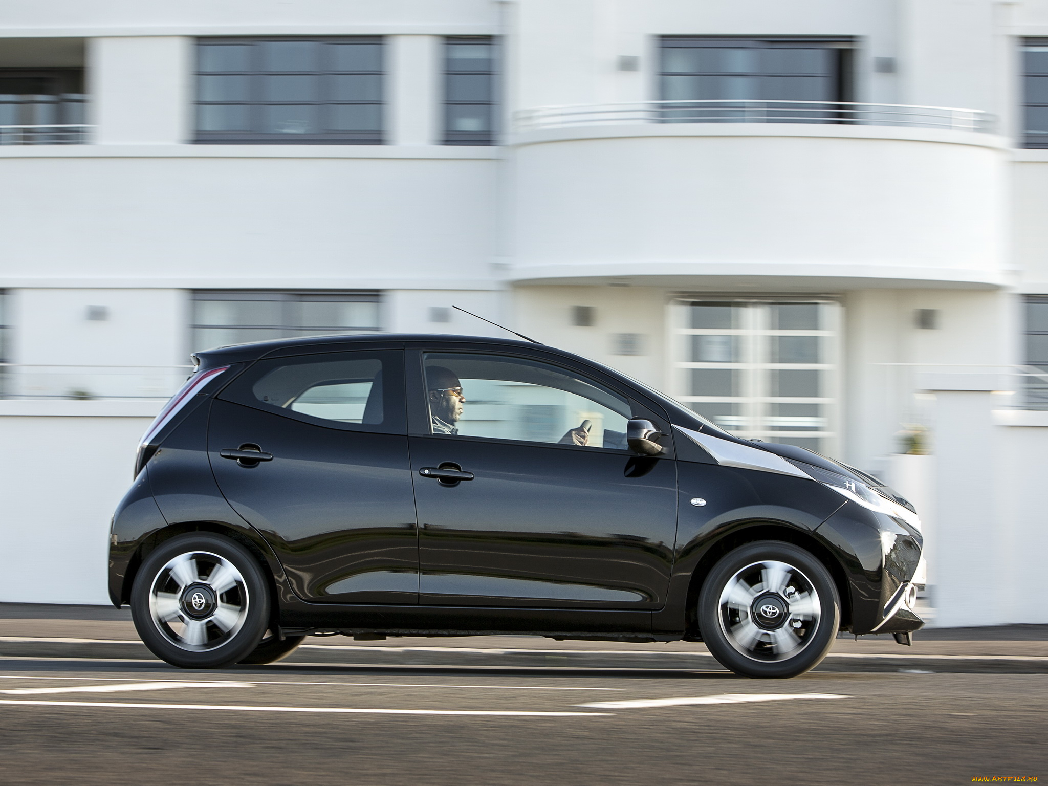 автомобили, toyota, темный, 5-door, aygo, 2014г, uk-spec