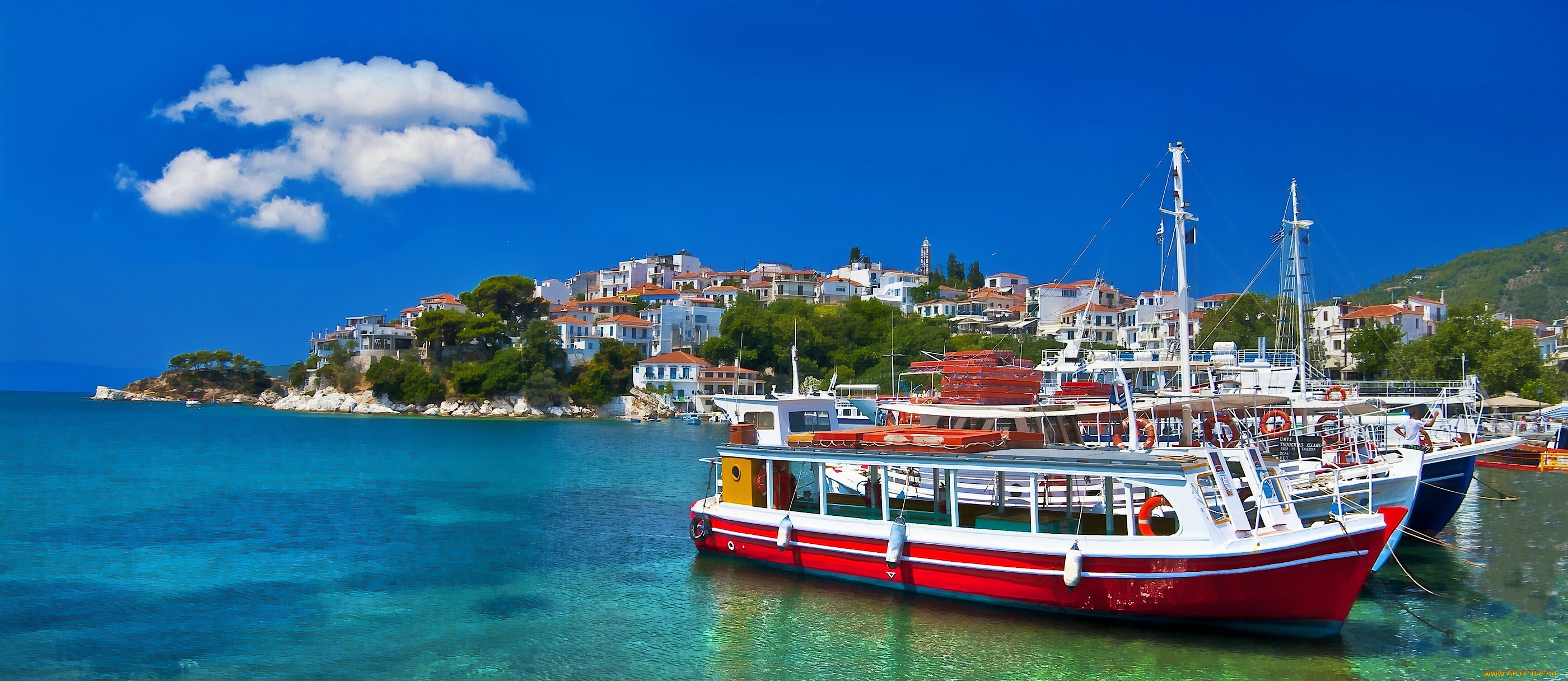 skiathos, , greece, корабли, порты, , , причалы, greece, aegean, sea, скиатос, греция, эгейское, море, бухта