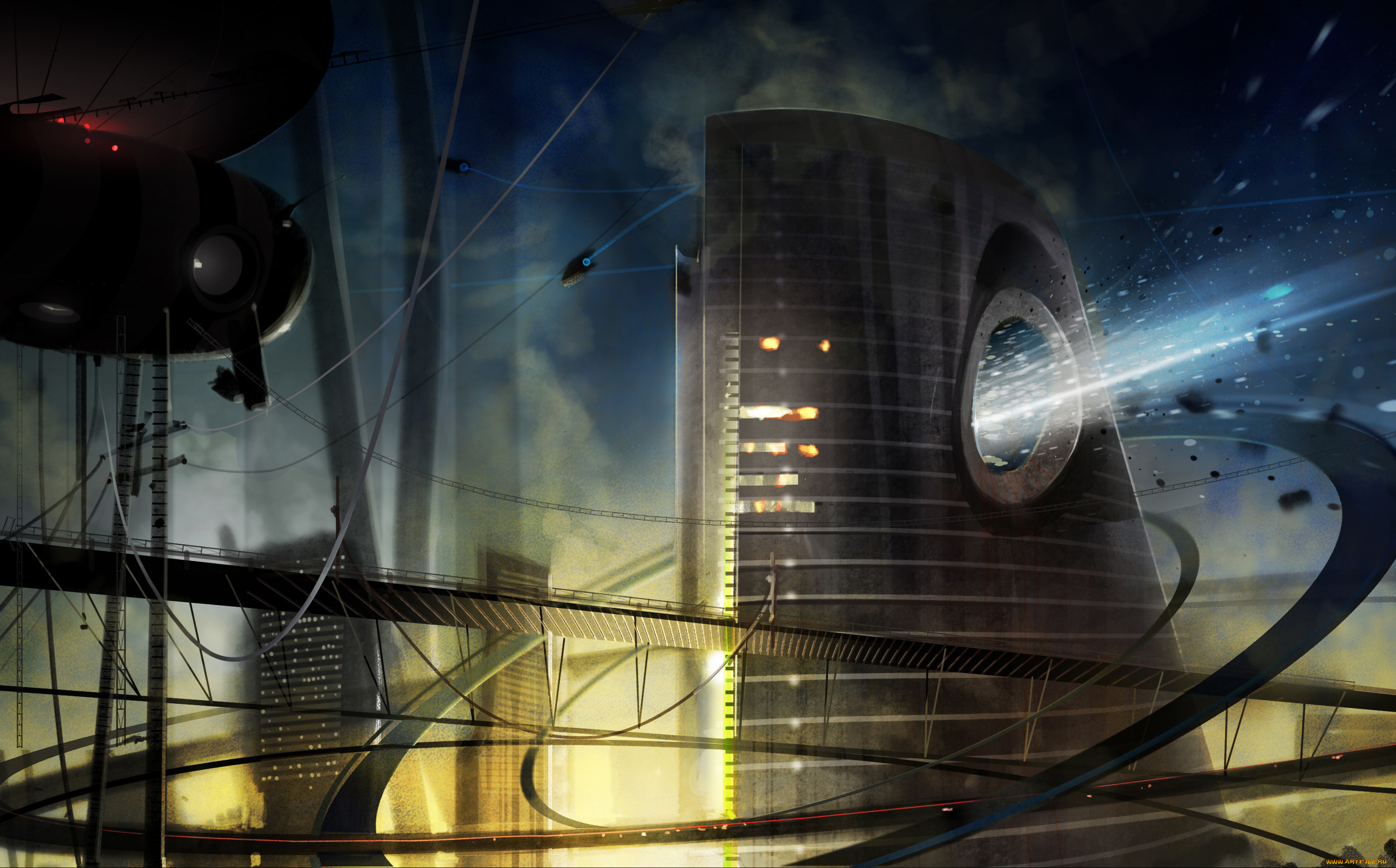 фэнтези, иные, миры, , иные, времена, сооружения, мир, иной, будущее