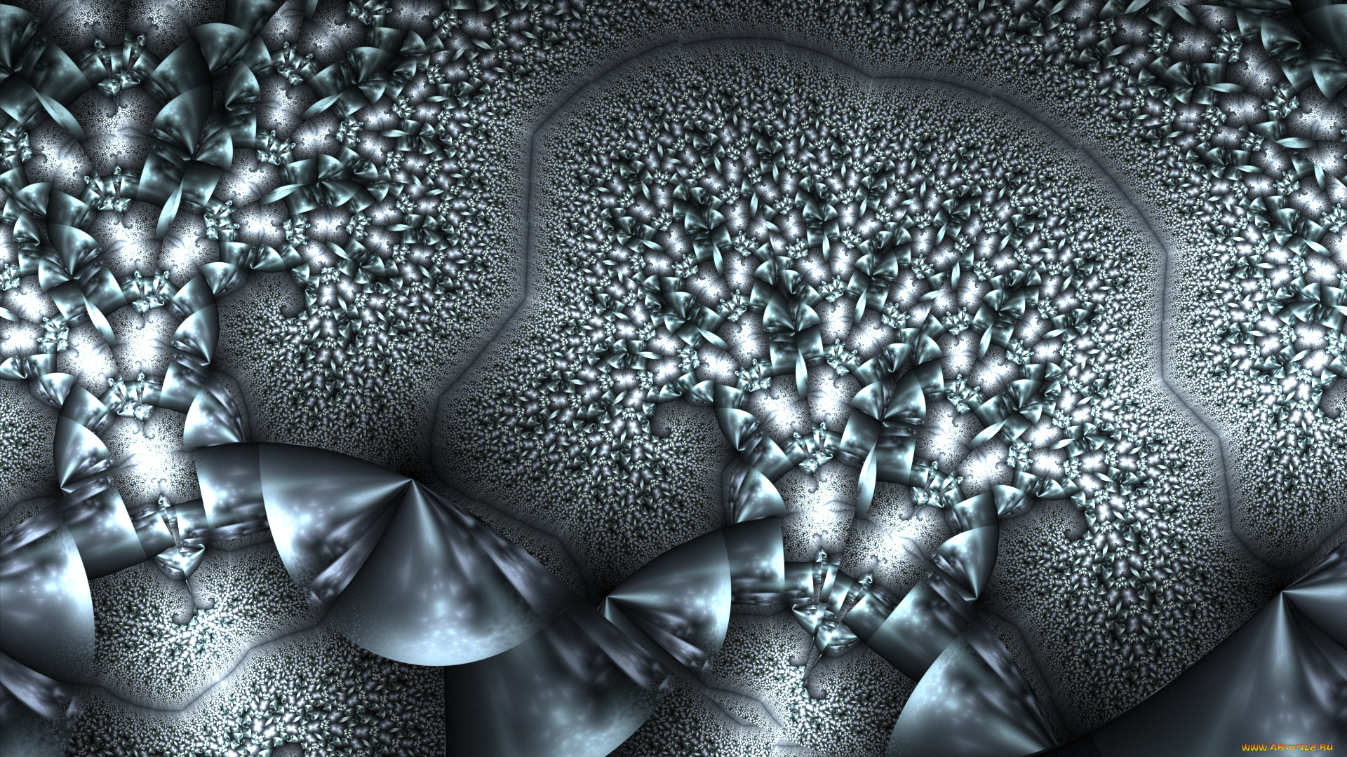 3д, графика, фракталы, , fractal, цвета, фон, узор