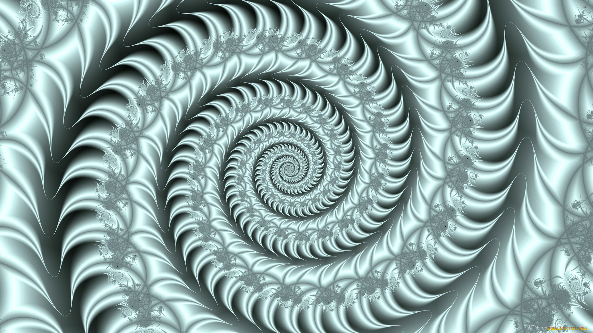 3д, графика, фракталы, , fractal, цвета, узор, фон