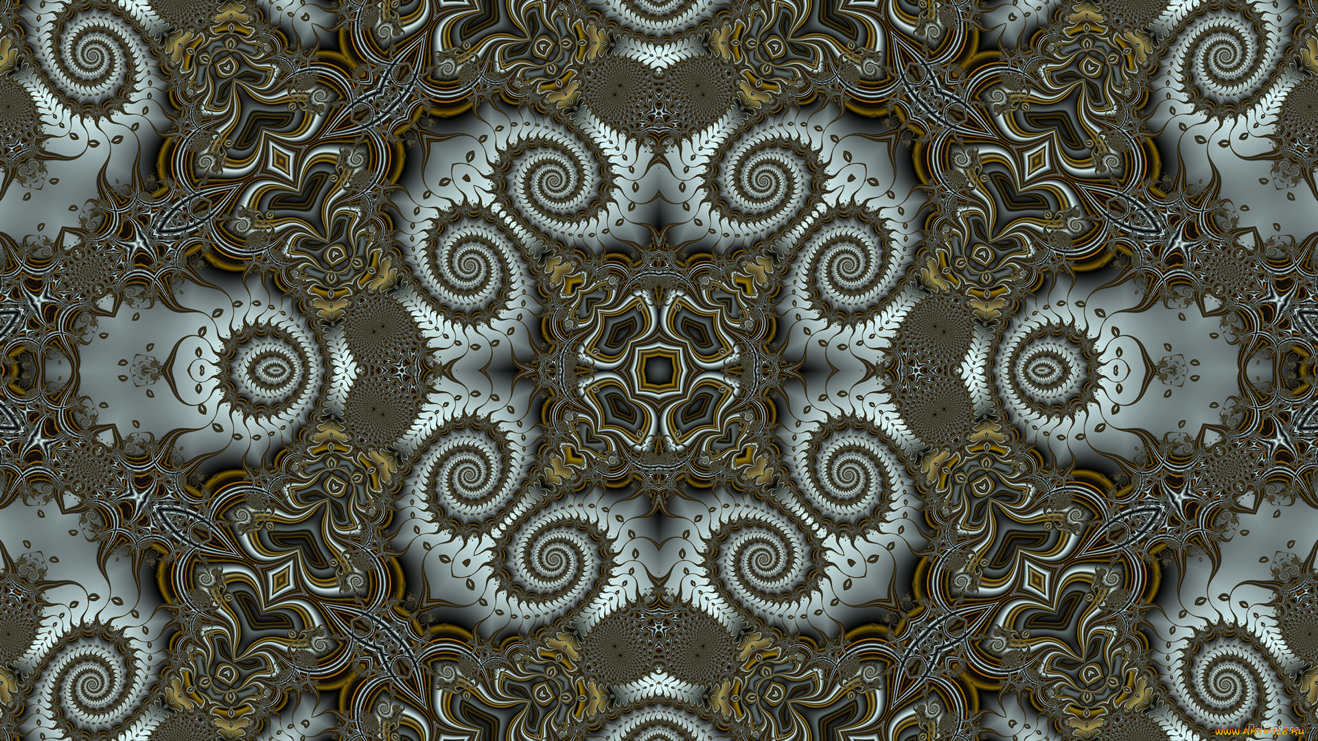 3д, графика, фракталы, , fractal, узор, фон, цвета