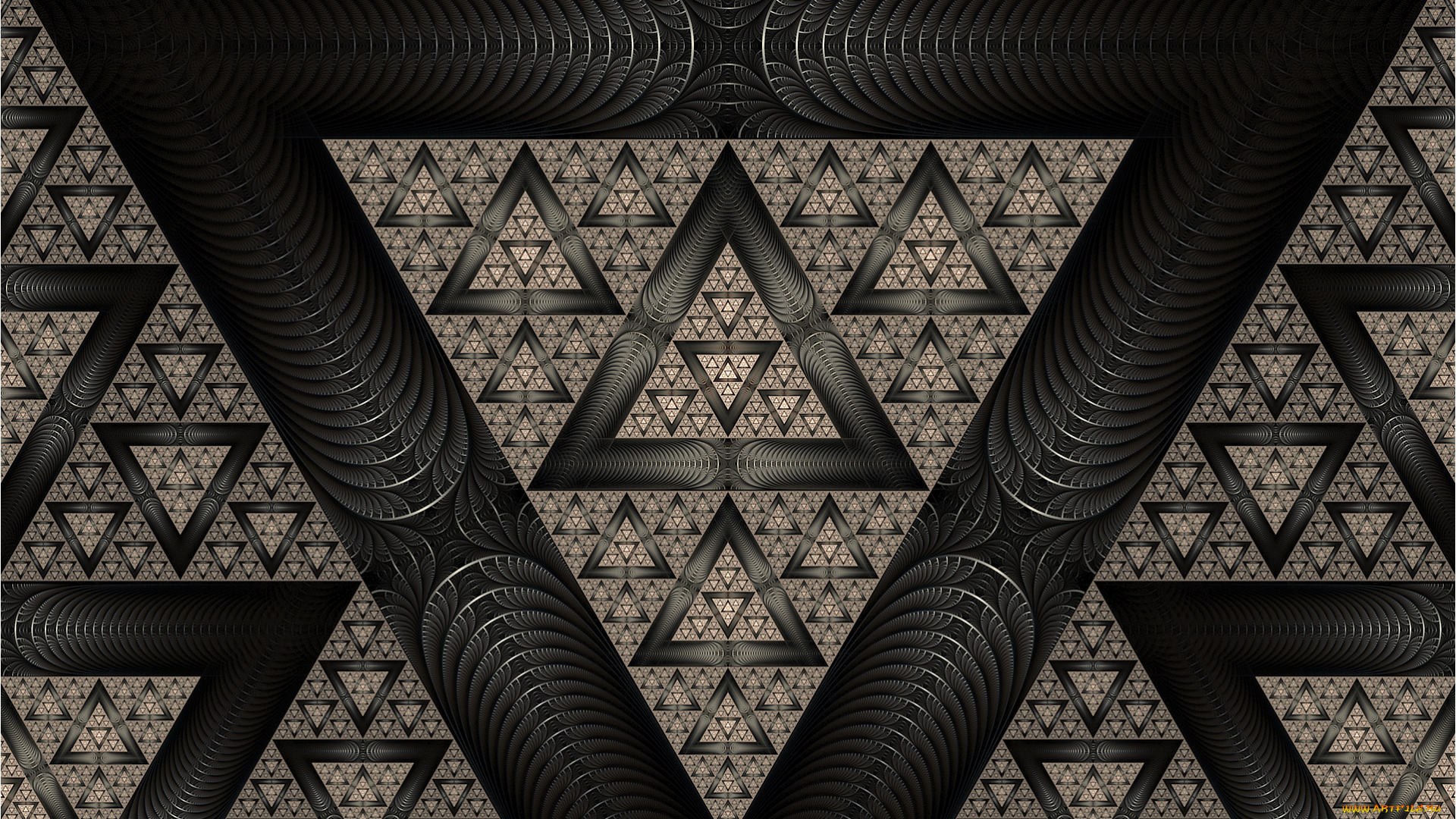 3д, графика, фракталы, , fractal, узор, фон, цвета