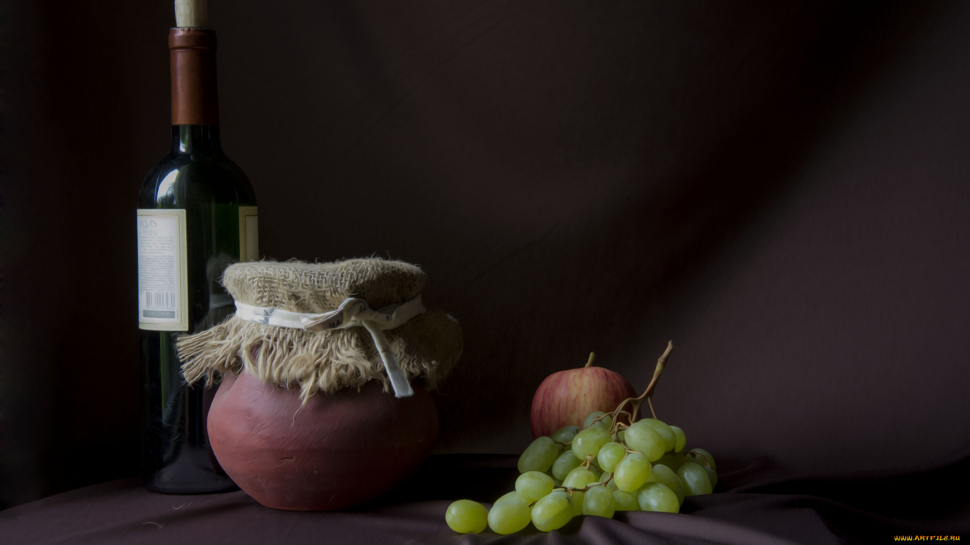 еда, натюрморт, десерт, вино