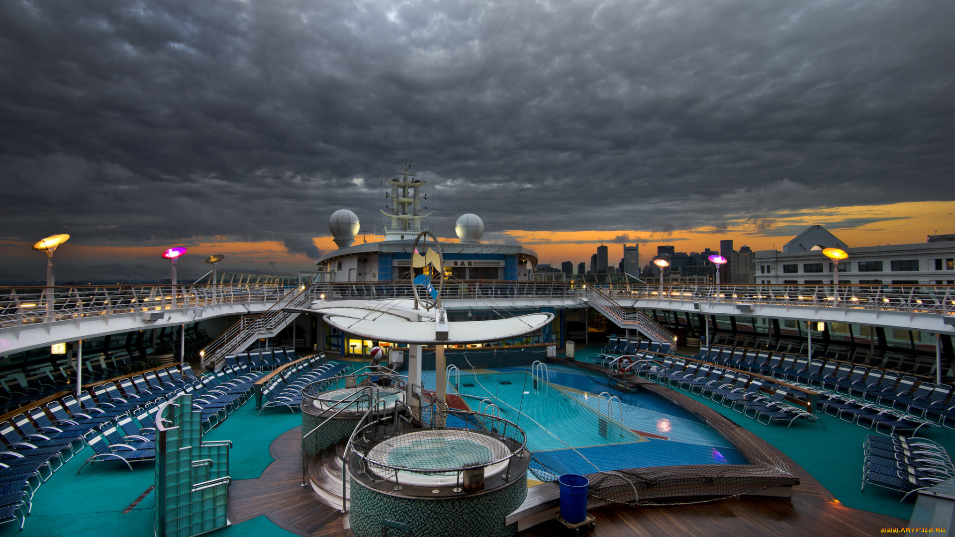 jewel, of, the, seas, корабли, лайнеры, палуба, круизный, лайнер