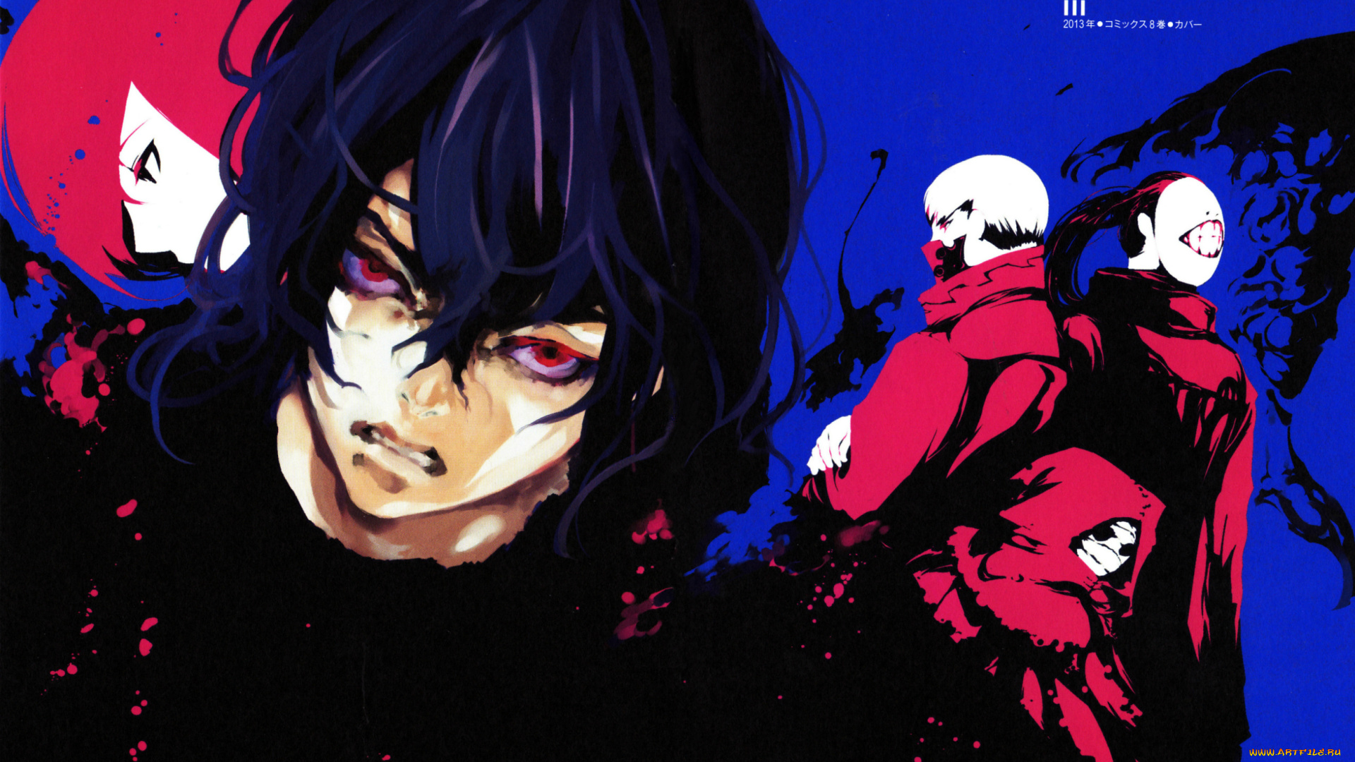 разное, арты, токийский, гуль