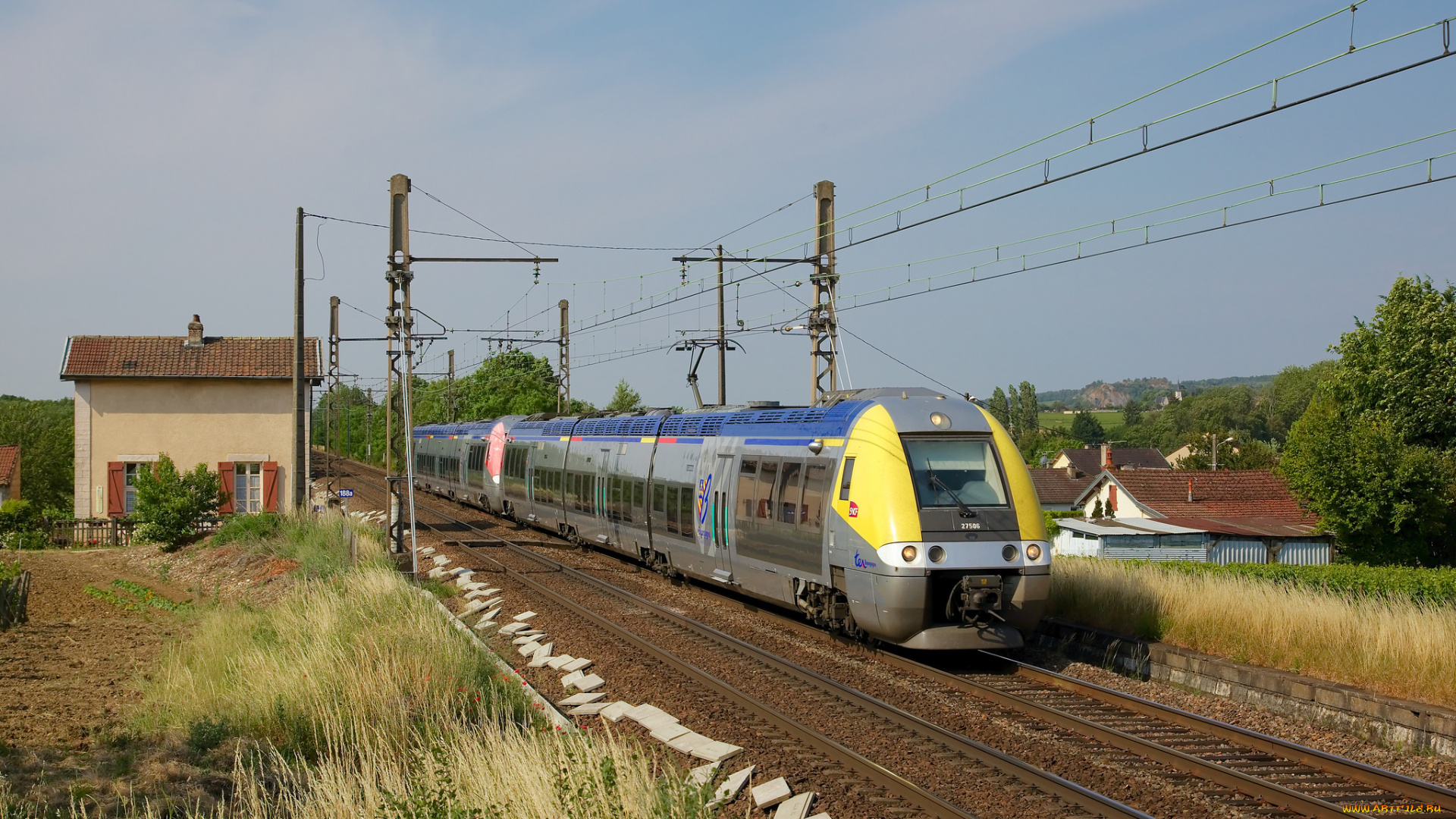 техника, электровозы, дорога, железная, локомотив, рельсы, состав