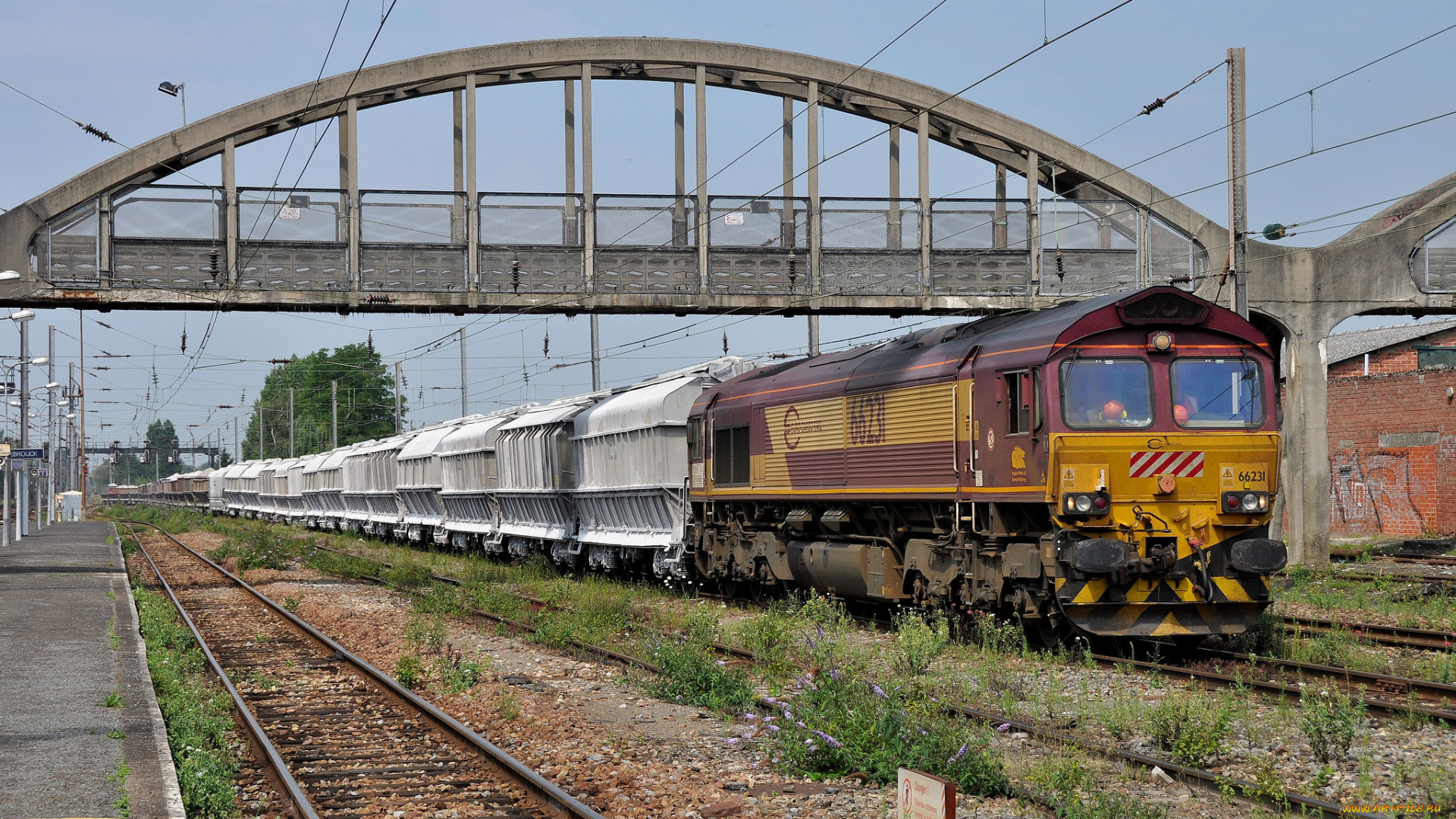 техника, поезда, дорога, железная, состав, рельсы, локомотив