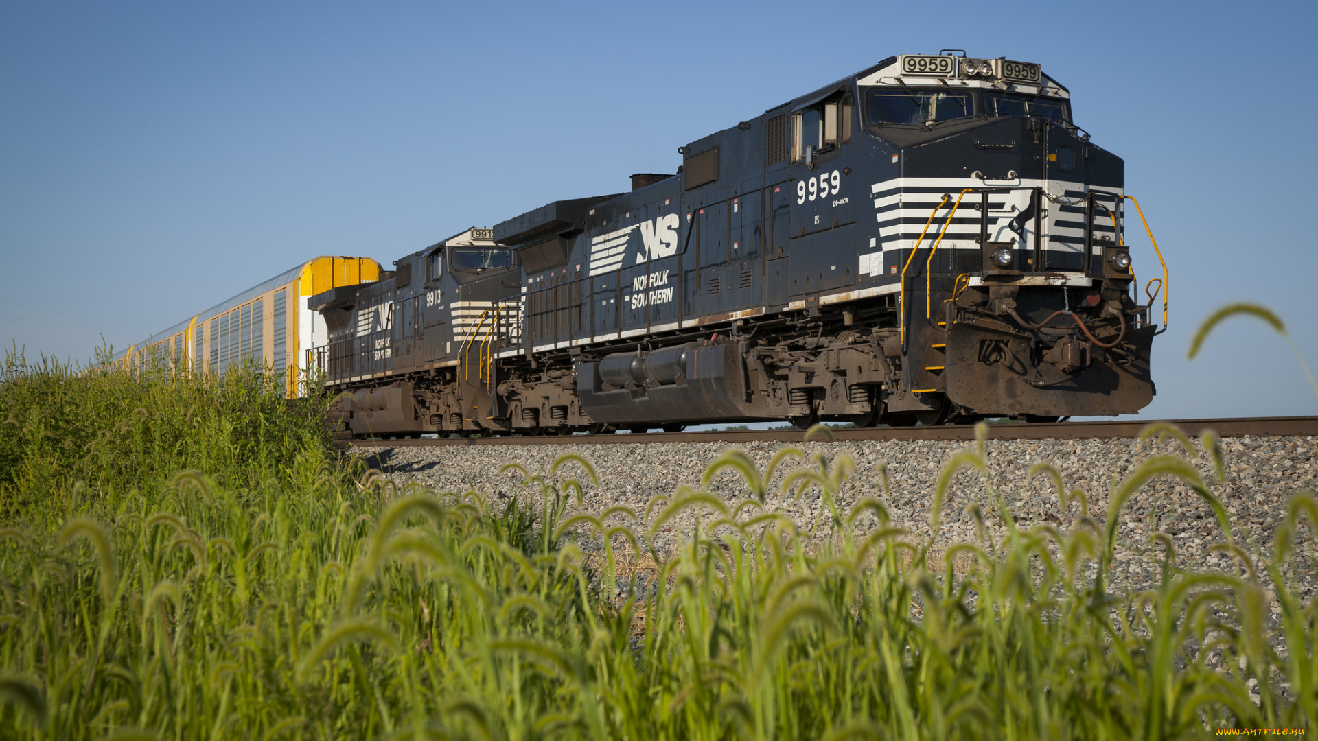техника, поезда, рельсы, локомотив, состав, дорога, железная