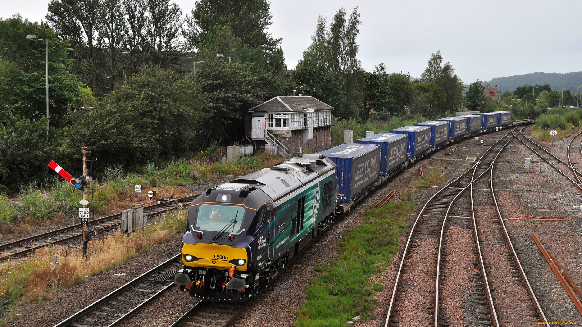 техника, поезда, состав, локомотив, дорога, рельсы, железная