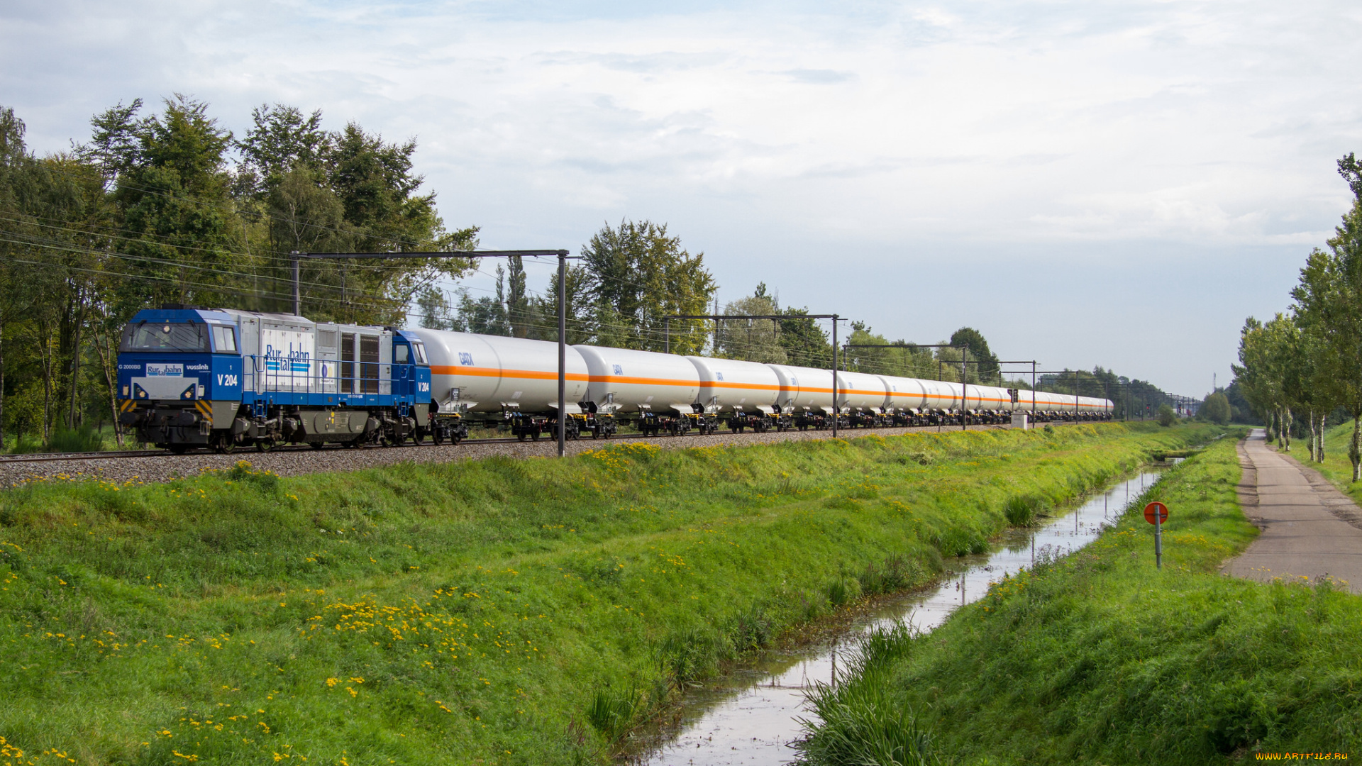 техника, поезда, состав, локомотив, рельсы, дорога, железная