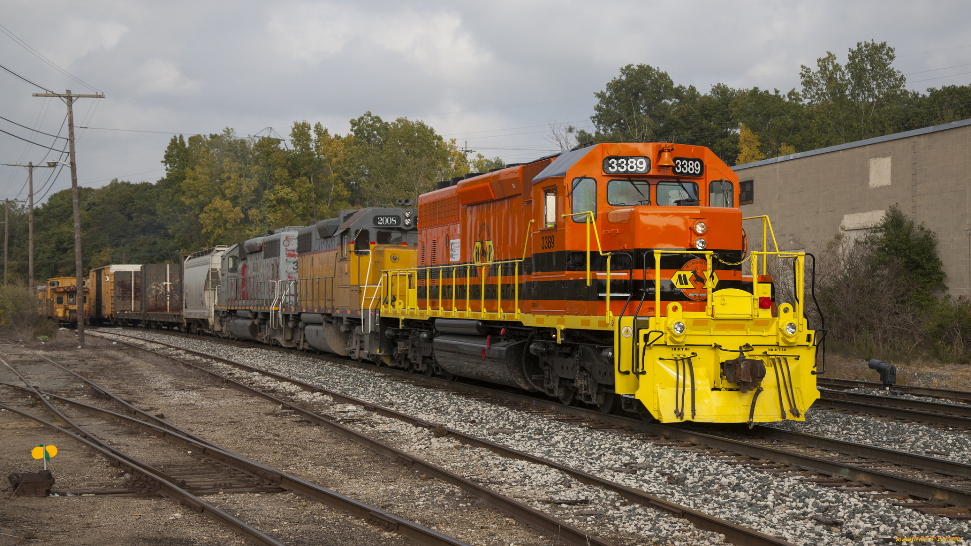 техника, поезда, состав, локомотив, рельсы, дорога, железная