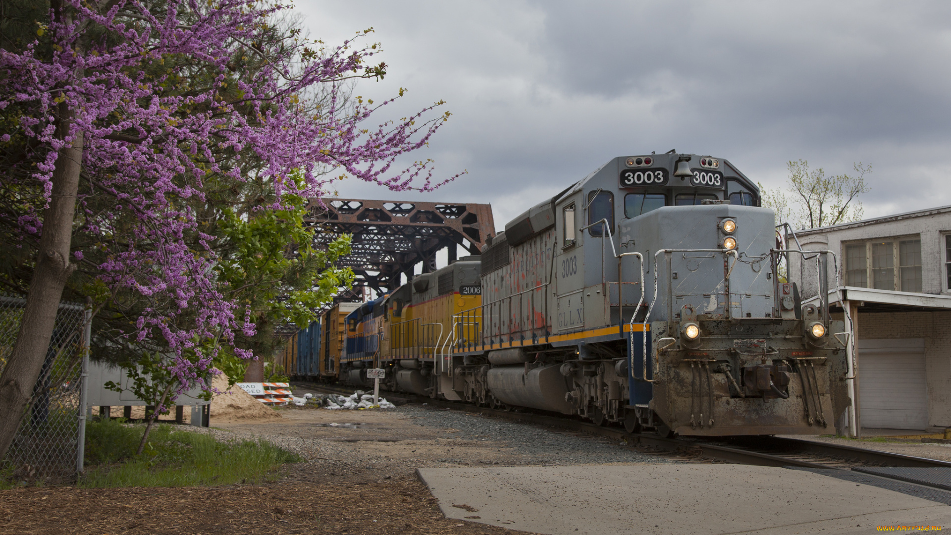 техника, поезда, состав, локомотив, рельсы, дорога, железная
