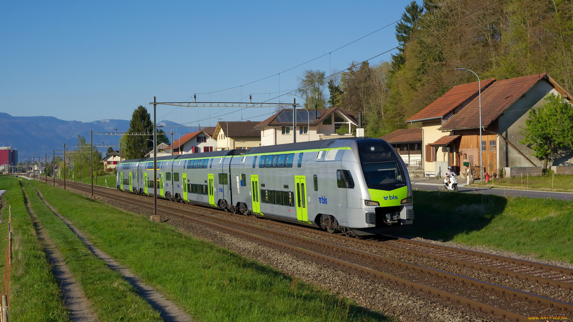 техника, поезда, железная, локомотив, дорога, рельсы, состав