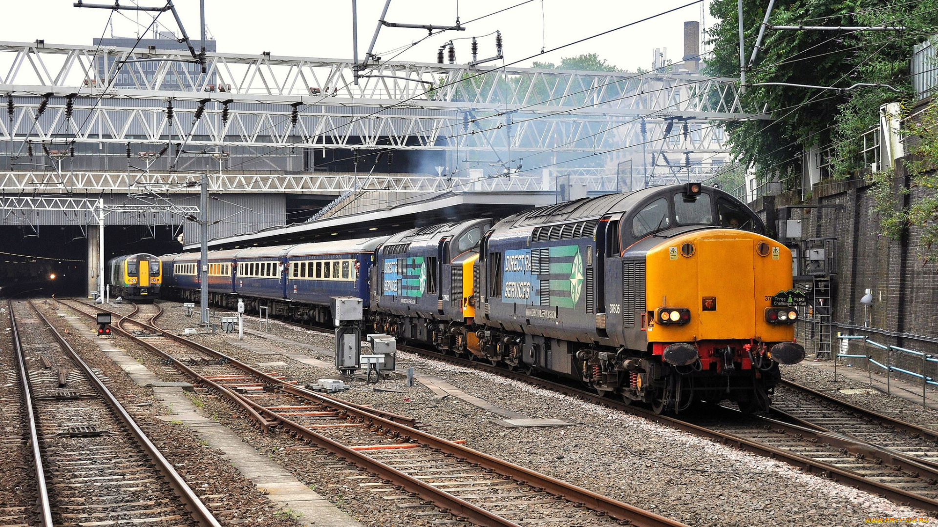 техника, поезда, железная, состав, локомотив, рельсы, дорога