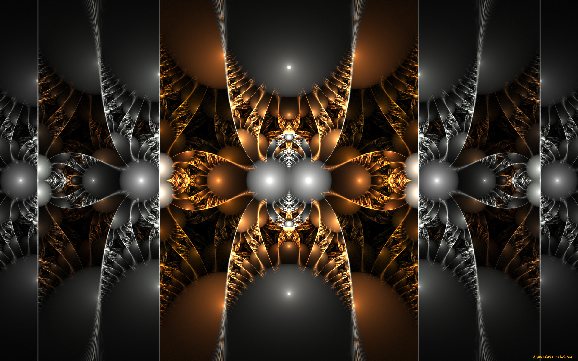 3д, графика, фракталы, , fractal, узор, фон, цвета