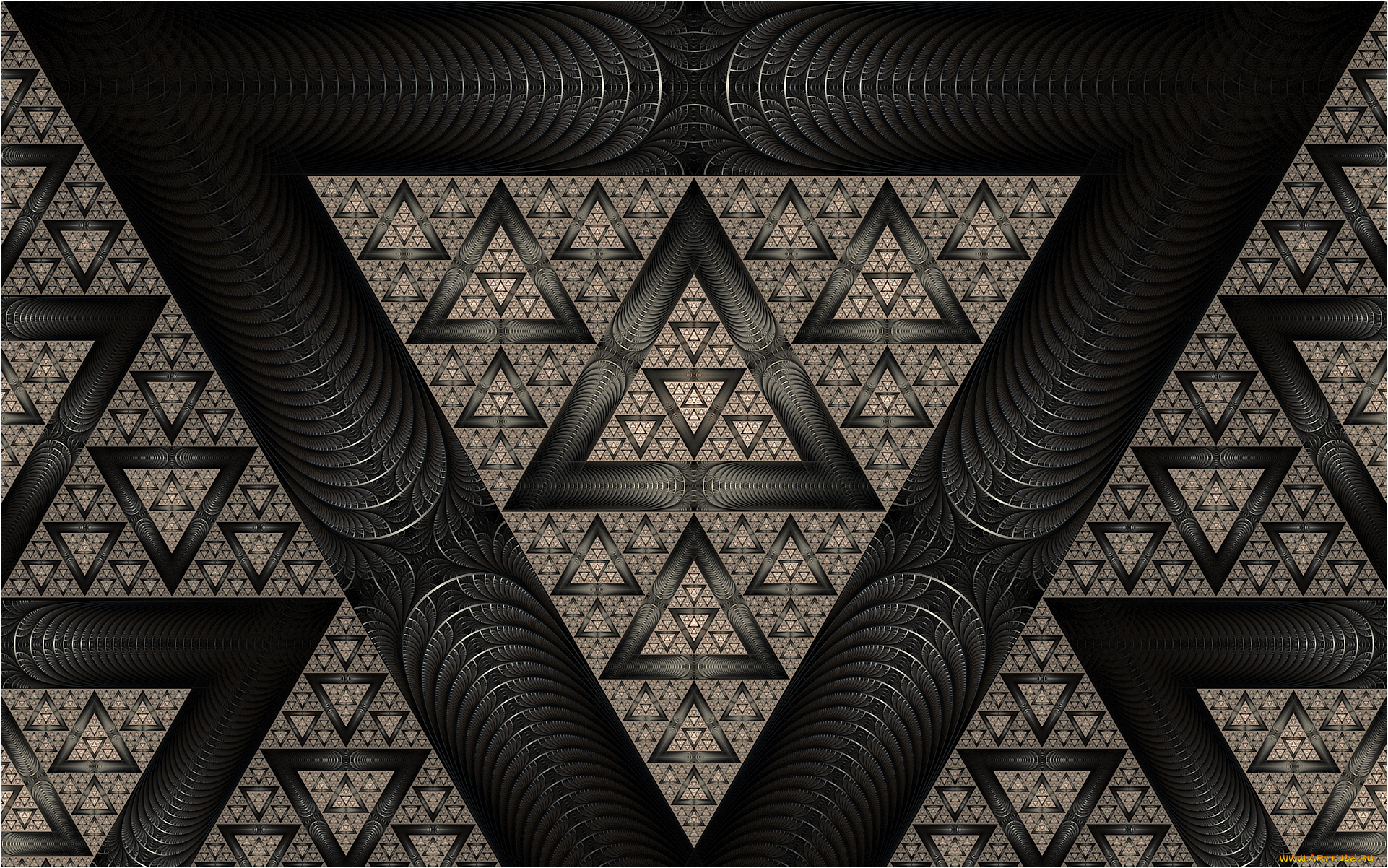 3д, графика, фракталы, , fractal, узор, фон, цвета