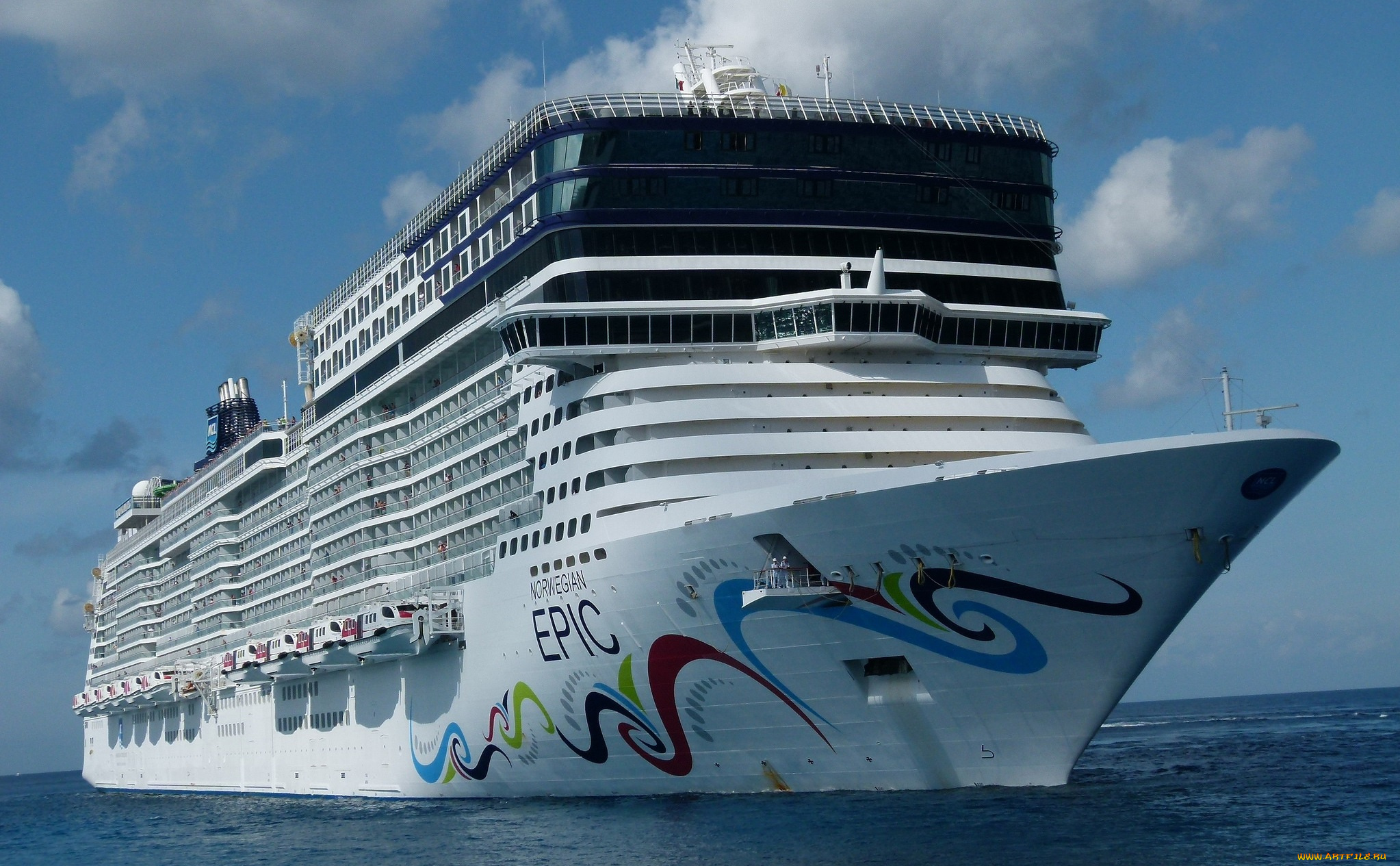 ncl-, epic, корабли, лайнеры, круизный, лайнер