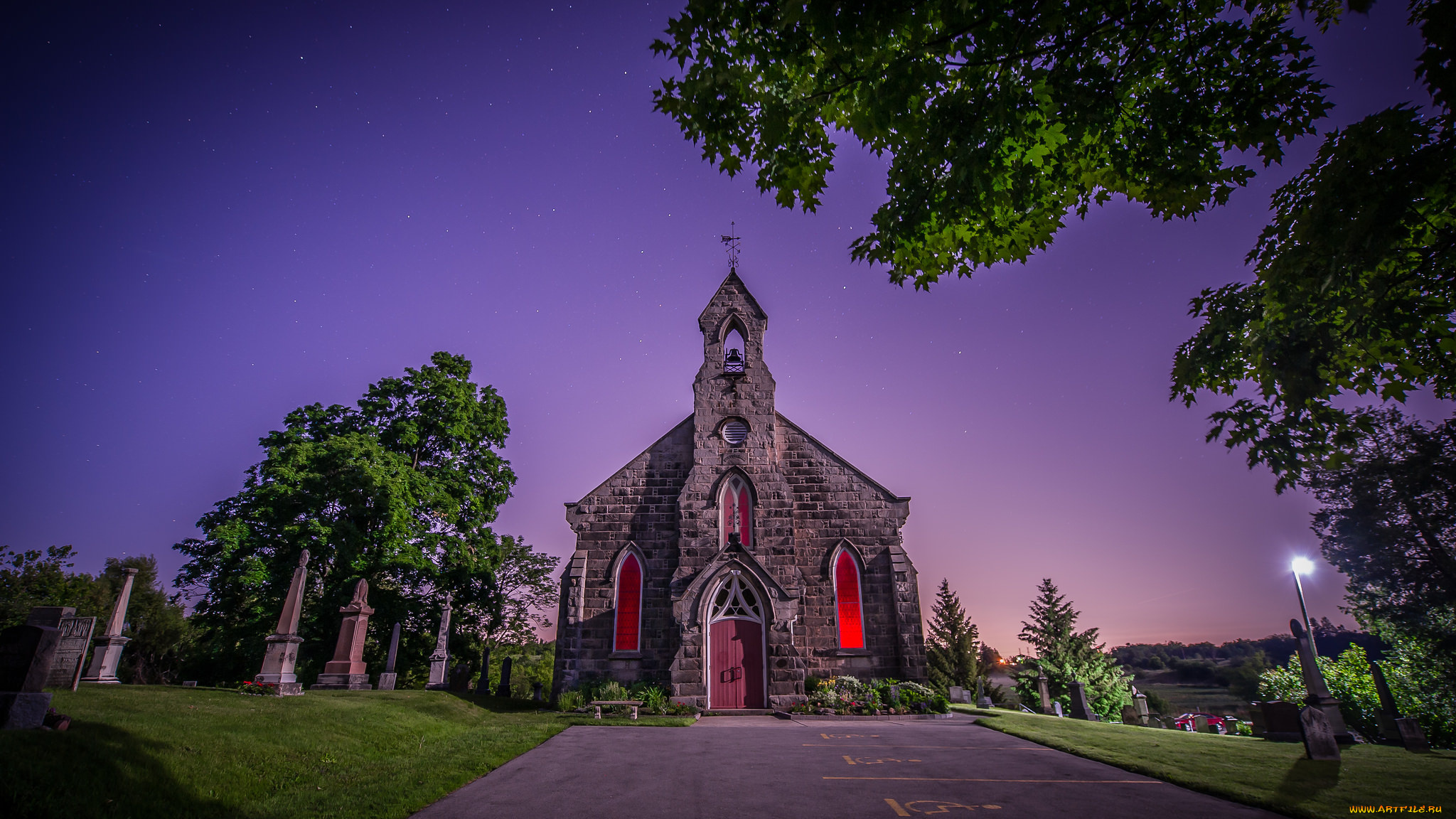 города, -, католические, соборы, , костелы, , аббатства, костел, ночь