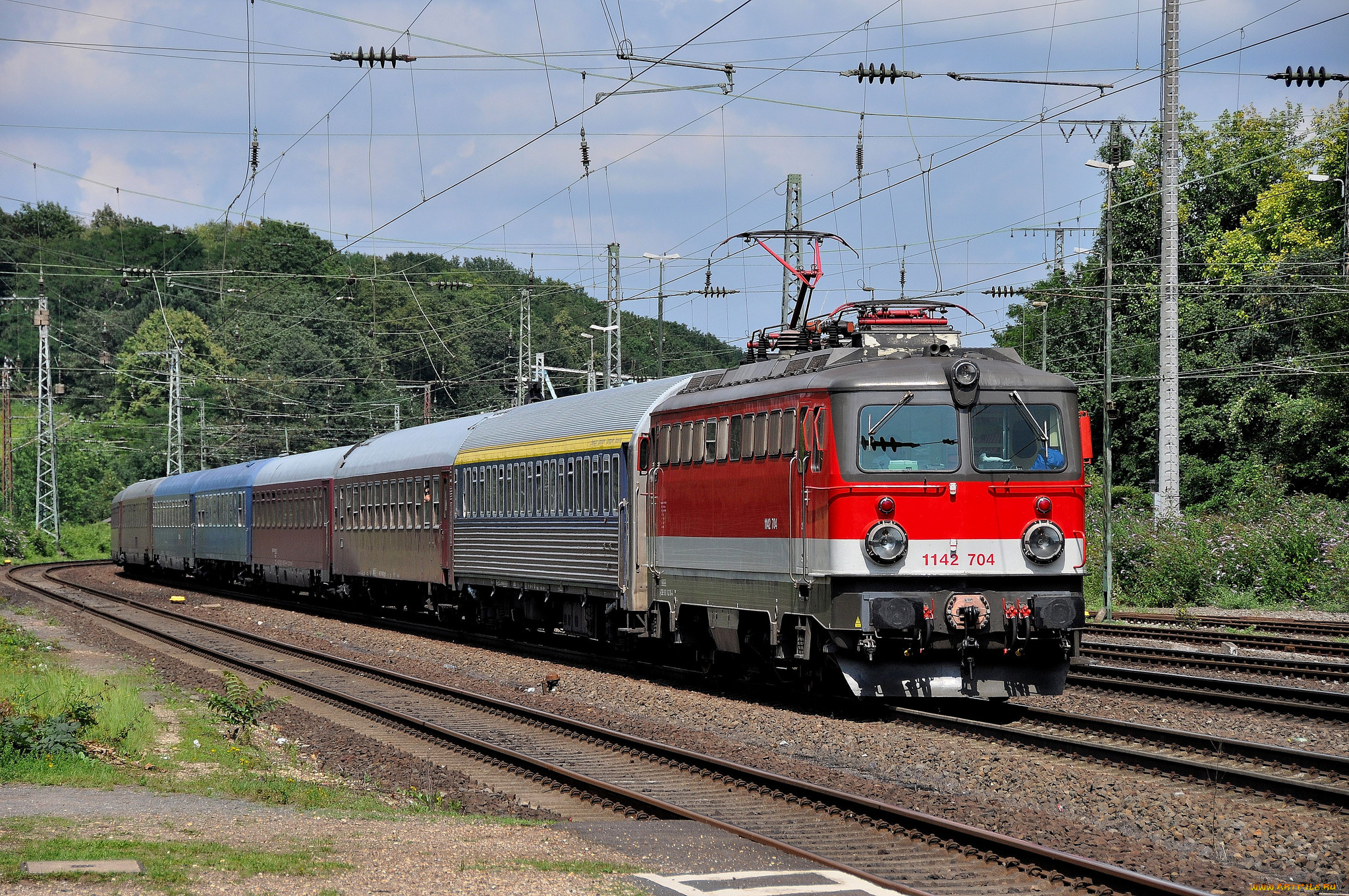 техника, электровозы, железная, состав, локомотив, рельсы, дорога