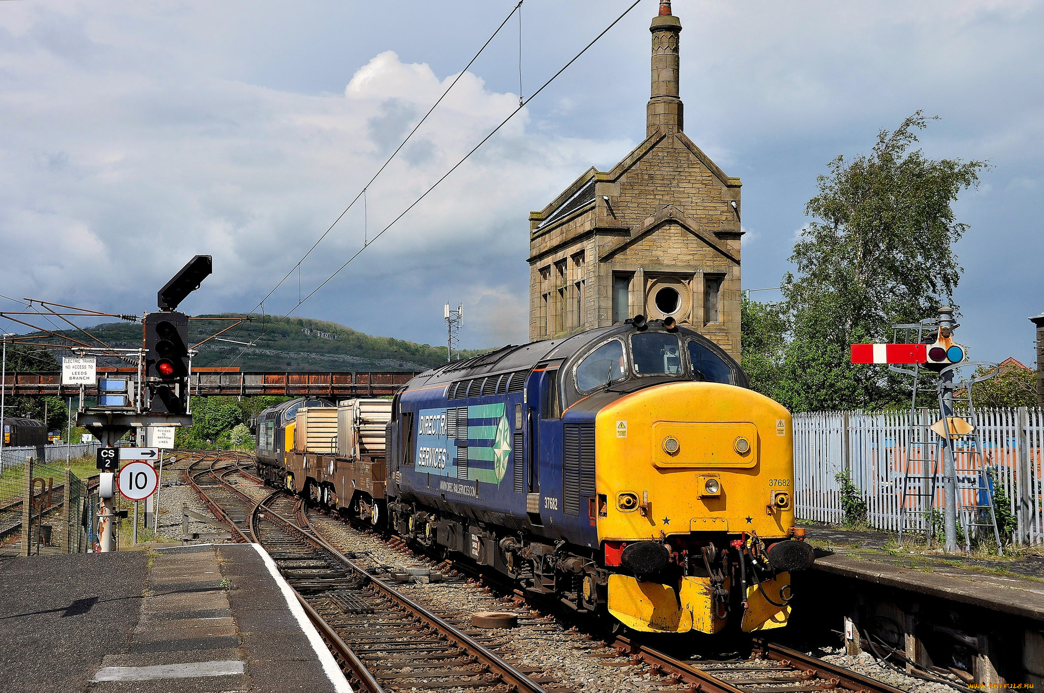 техника, поезда, состав, рельсы, дорога, железная, локомотив