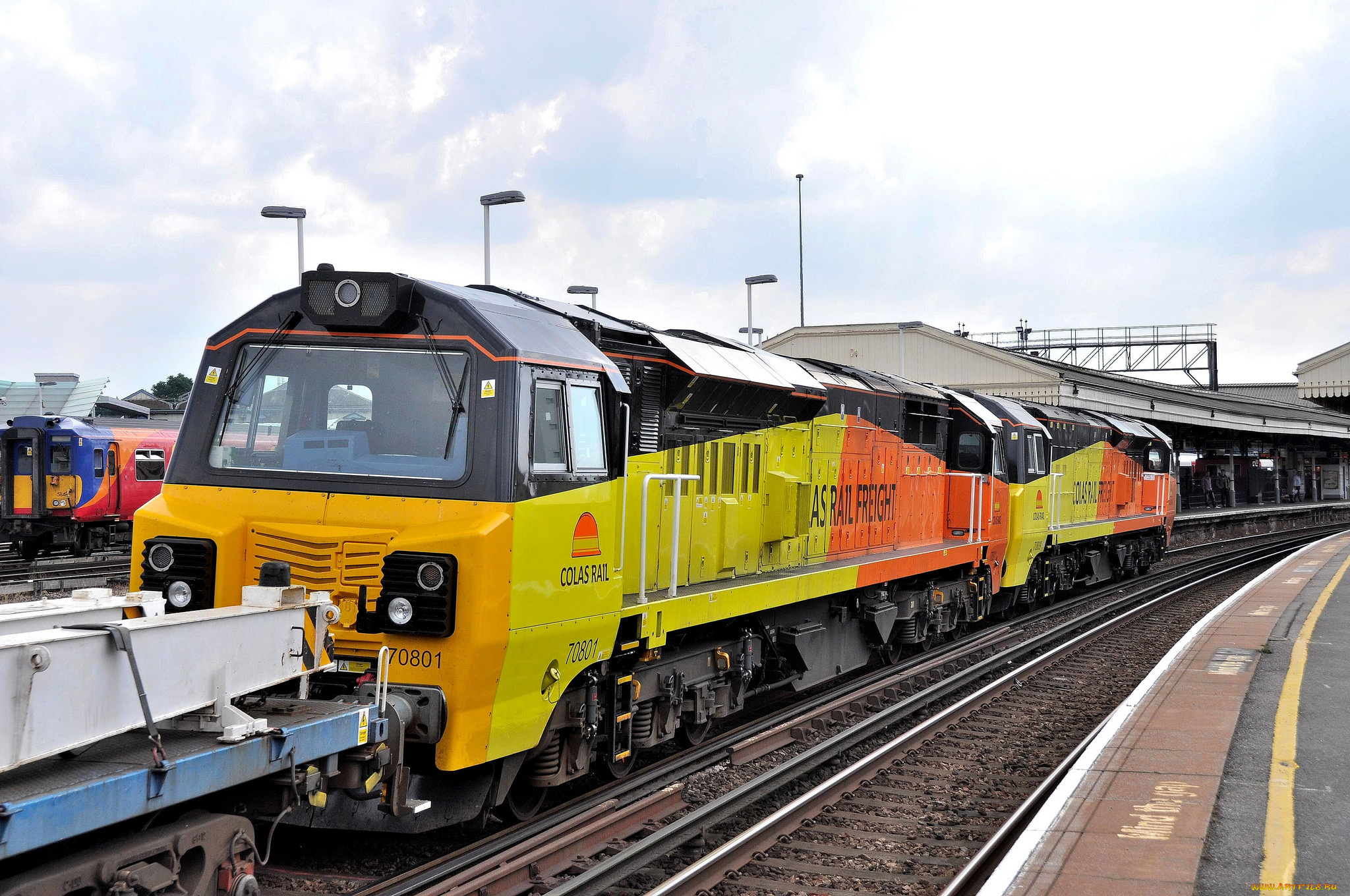 техника, поезда, состав, железная, дорога, рельсы, локомотив