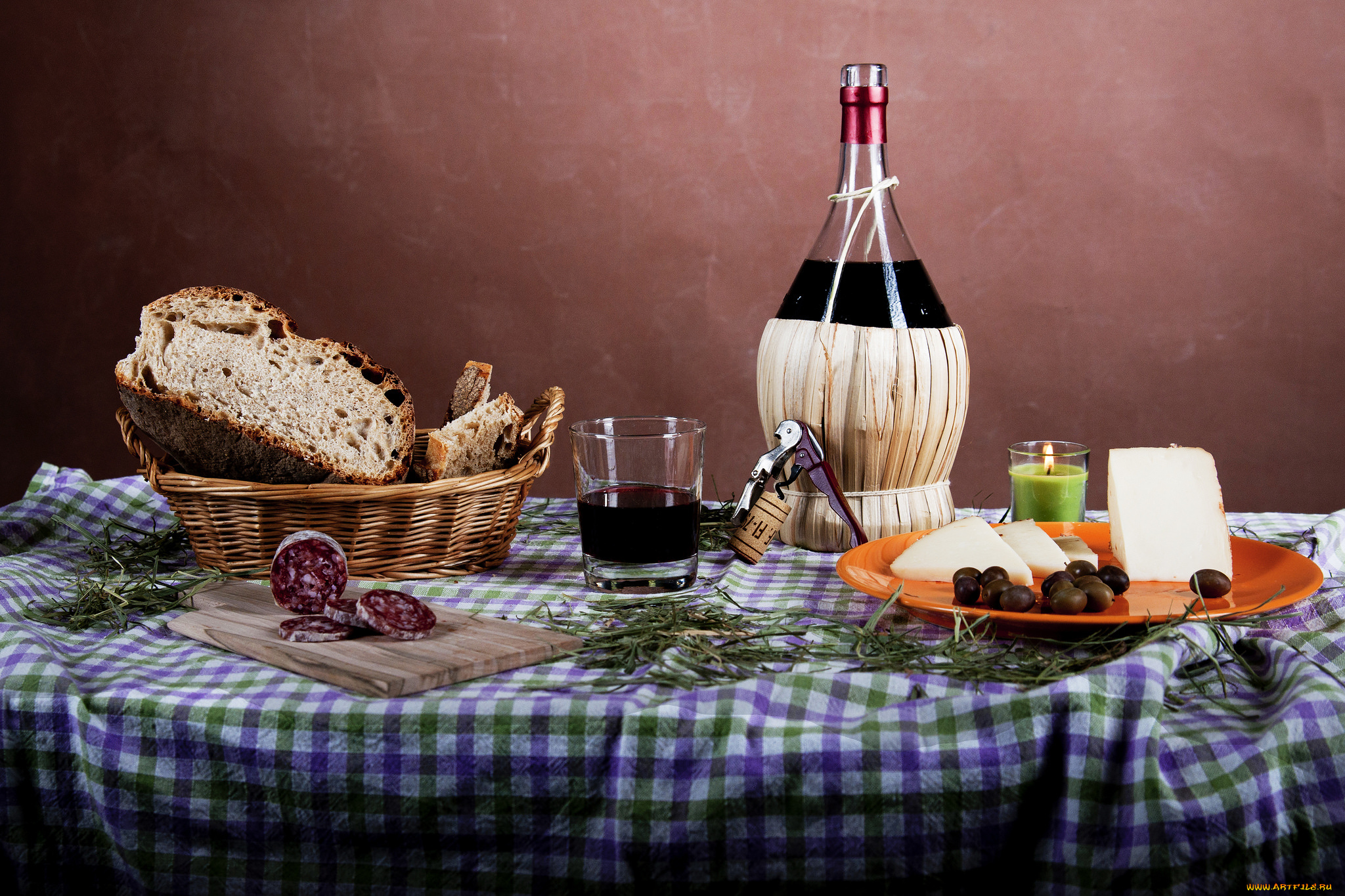еда, натюрморт, снедь, вино