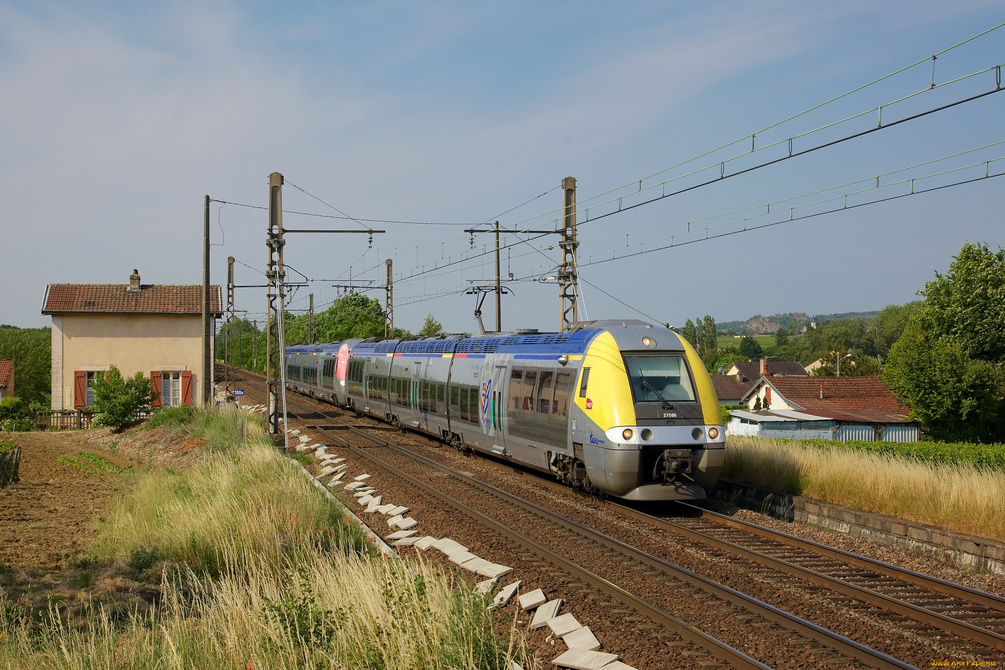 техника, электровозы, дорога, железная, локомотив, рельсы, состав