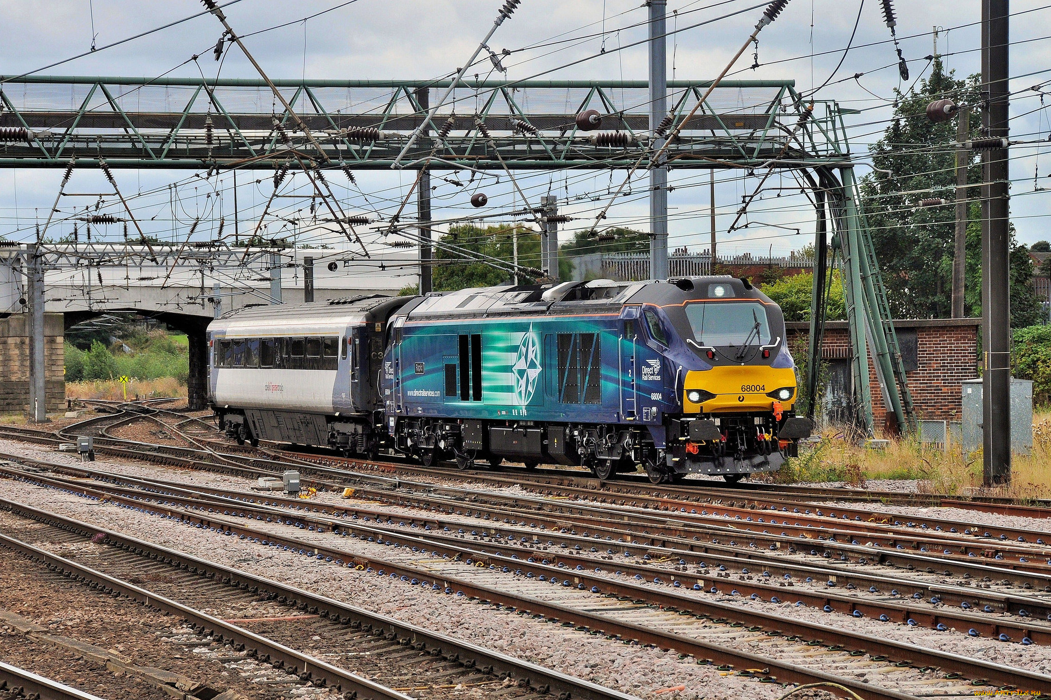 техника, поезда, локомотив, состав, рельсы, железная, дорога