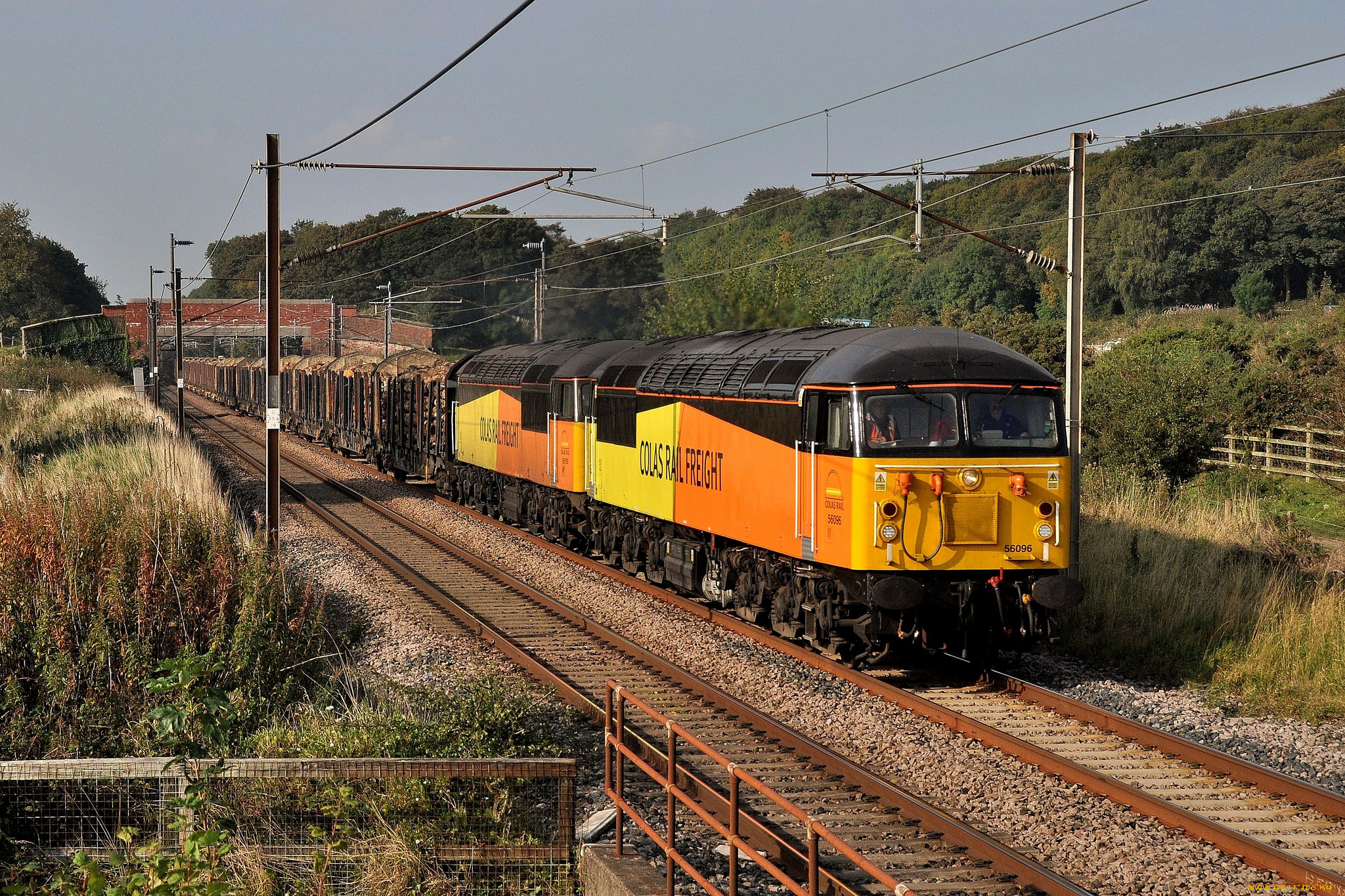 техника, поезда, локомотив, состав, железная, дорога, рельсы