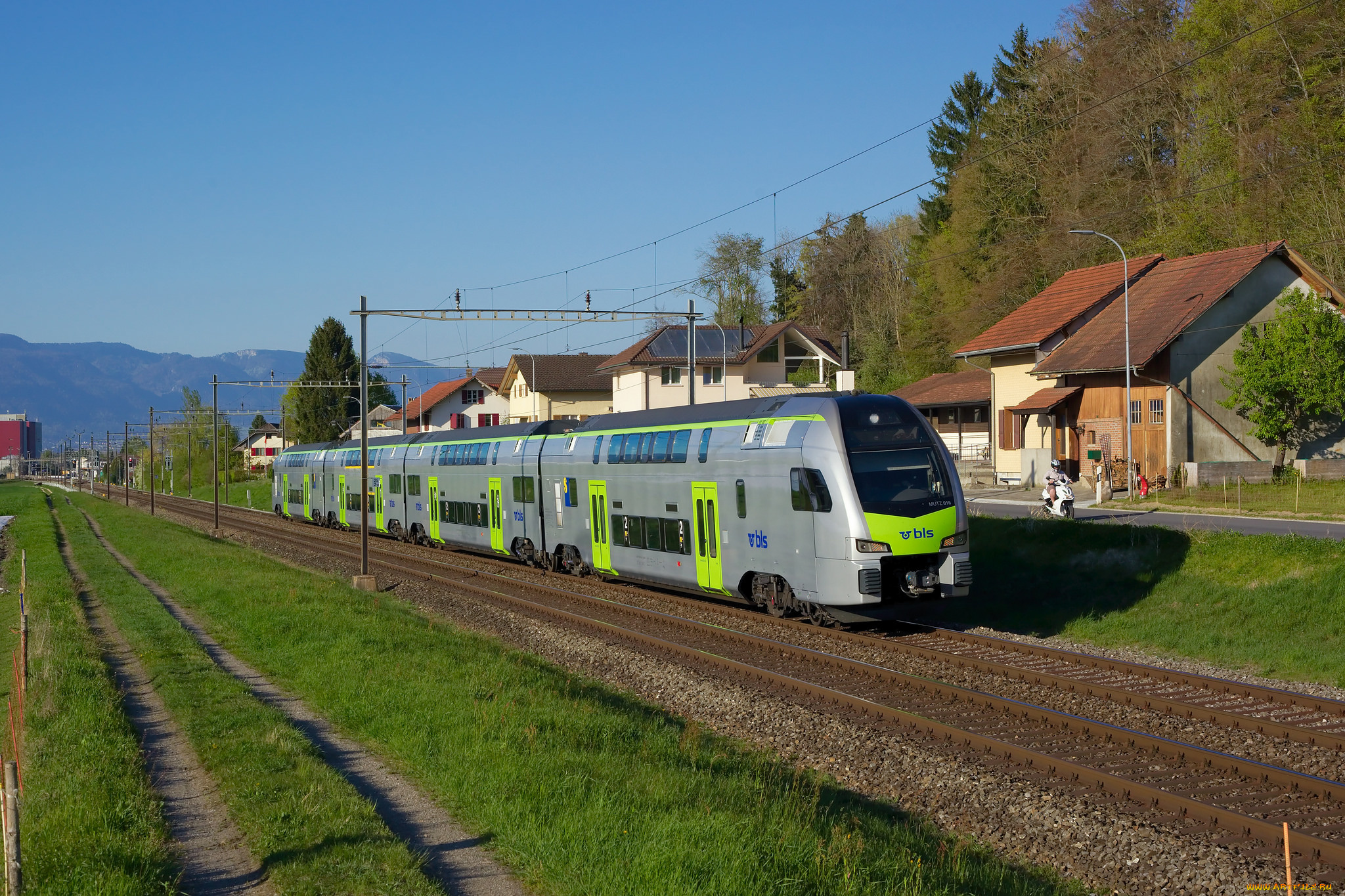 техника, поезда, железная, локомотив, дорога, рельсы, состав