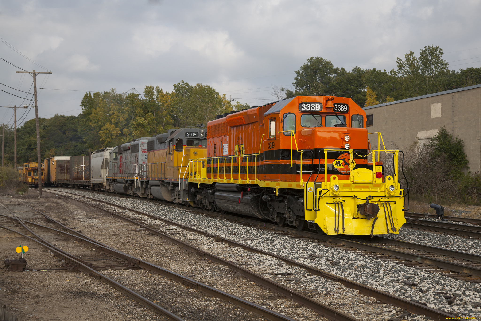 техника, поезда, состав, локомотив, рельсы, дорога, железная