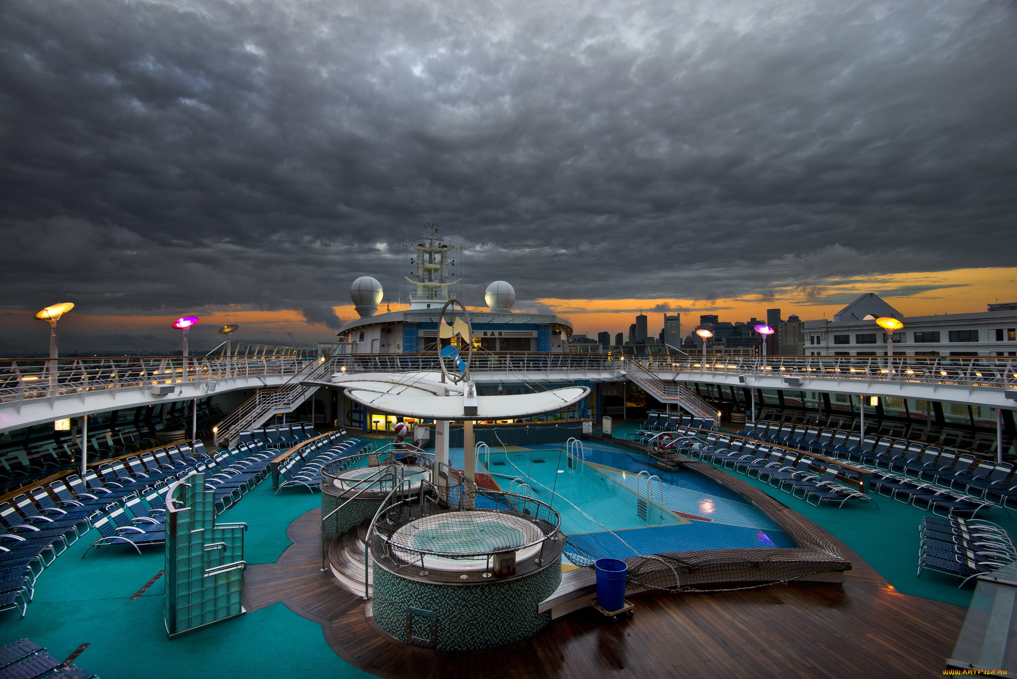 jewel, of, the, seas, корабли, лайнеры, палуба, круизный, лайнер