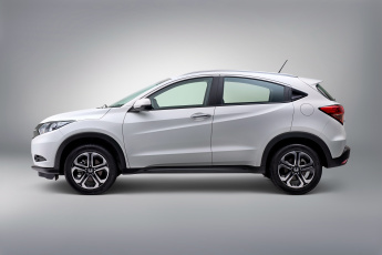 обоя автомобили, honda, светлый, 2015г, br-spec, hr-v
