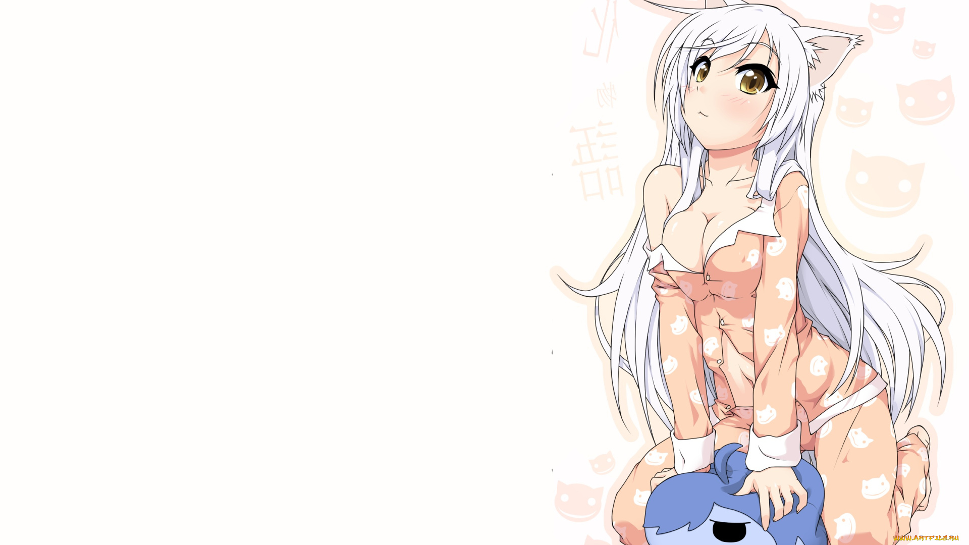 аниме, bakemonogatari, девушка