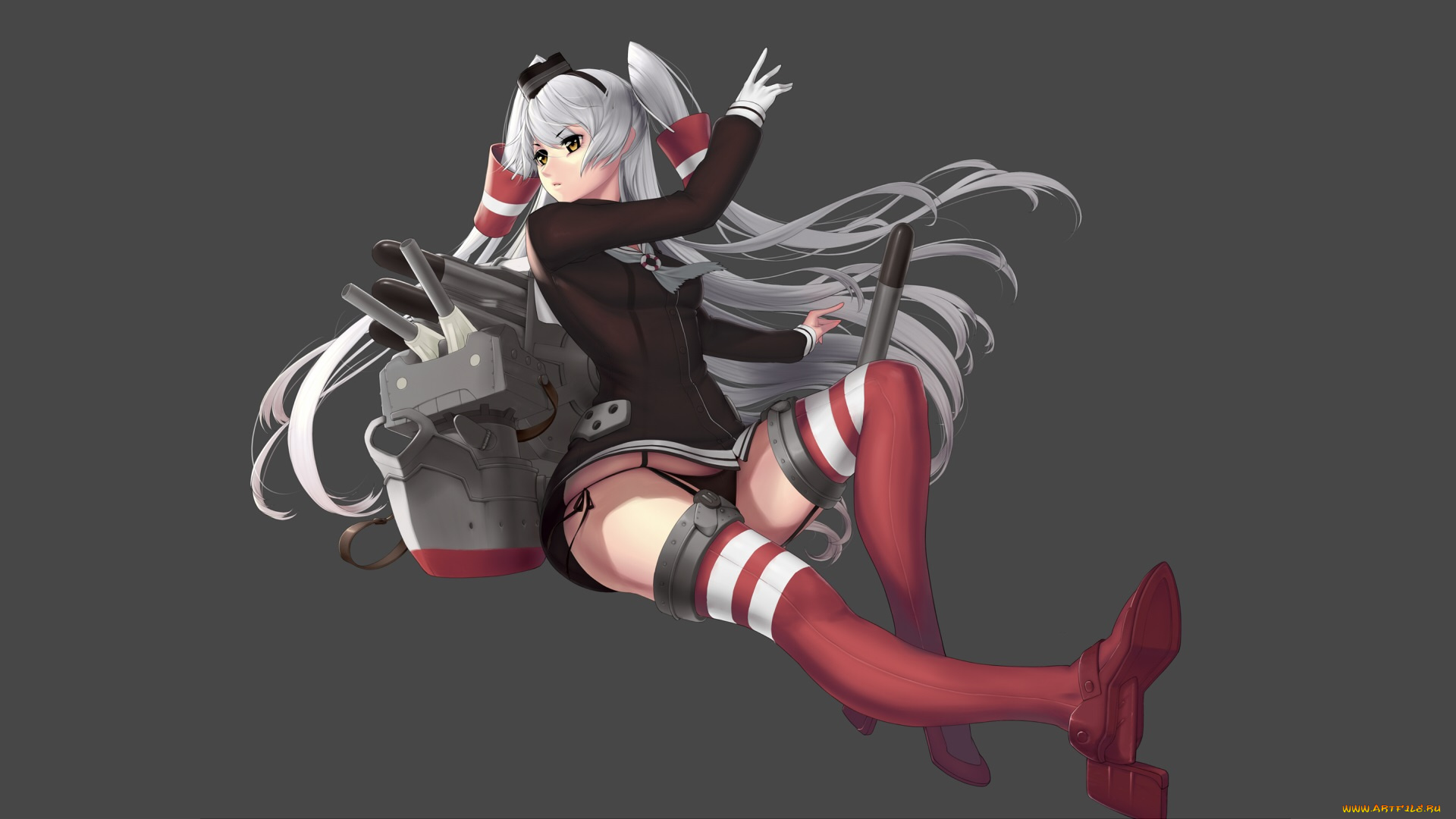 аниме, kantai, collection, девушка