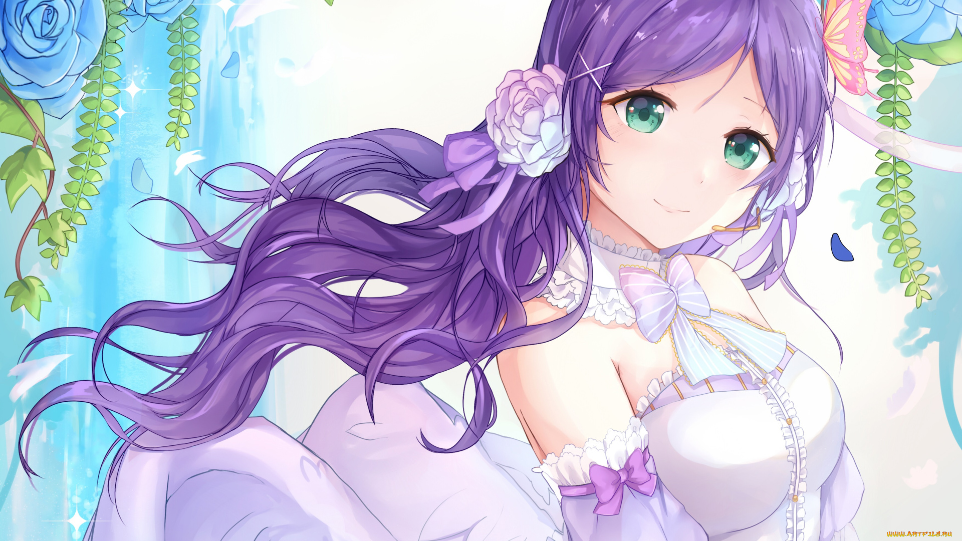 аниме, love, live, , school, idol, project, девушка