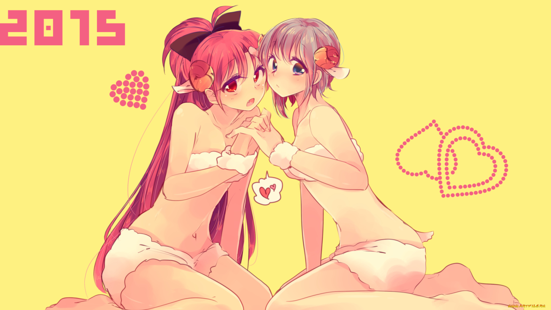 аниме, mahou, shoujo, madoka, magika, девушки