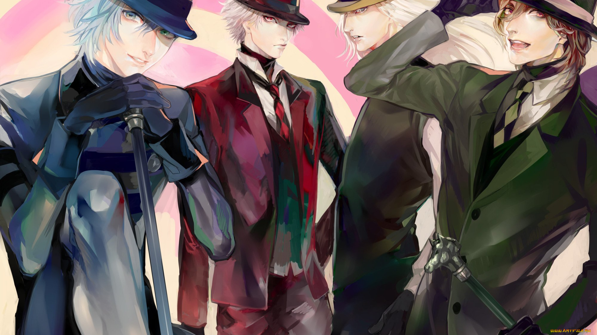 аниме, uta, no, prince-sama, парни