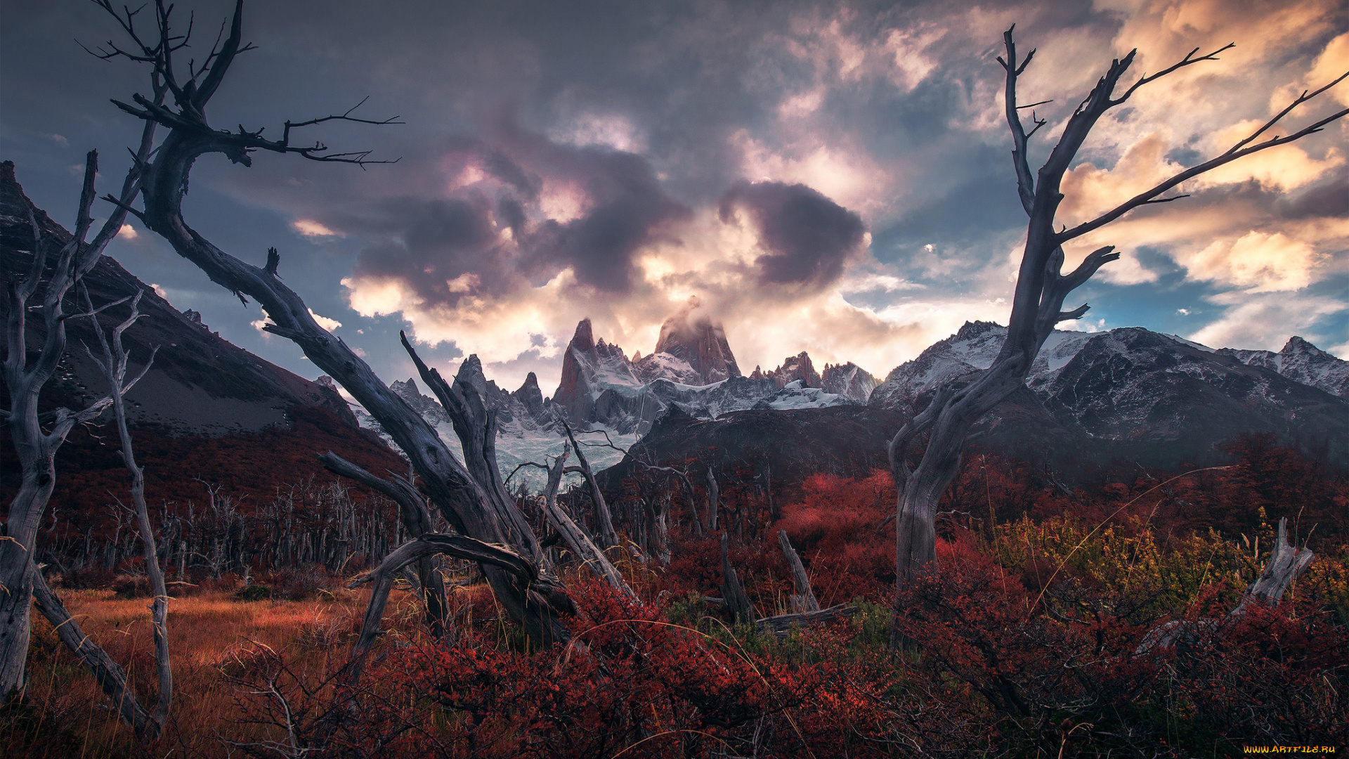 природа, горы, скалы