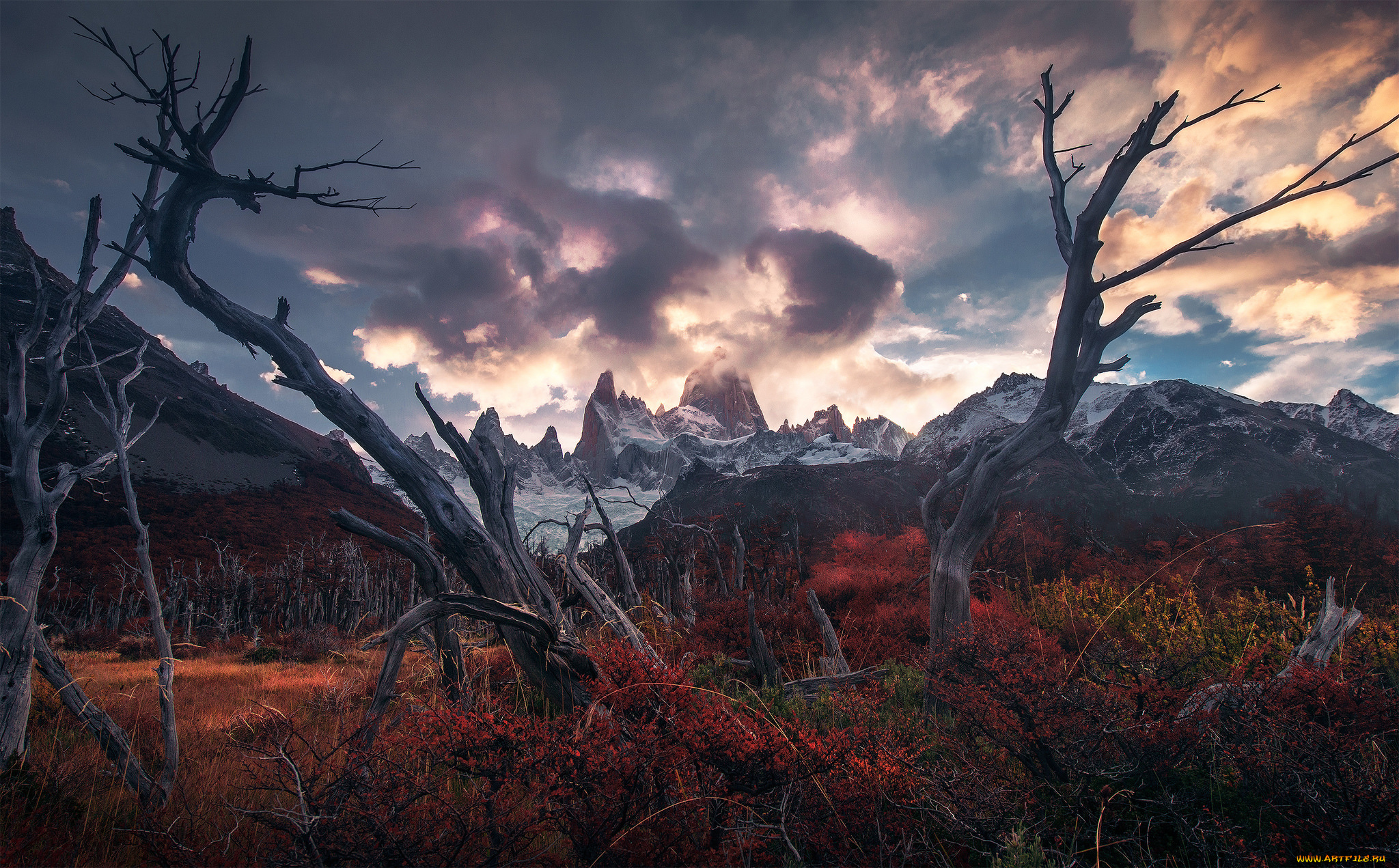 природа, горы, скалы