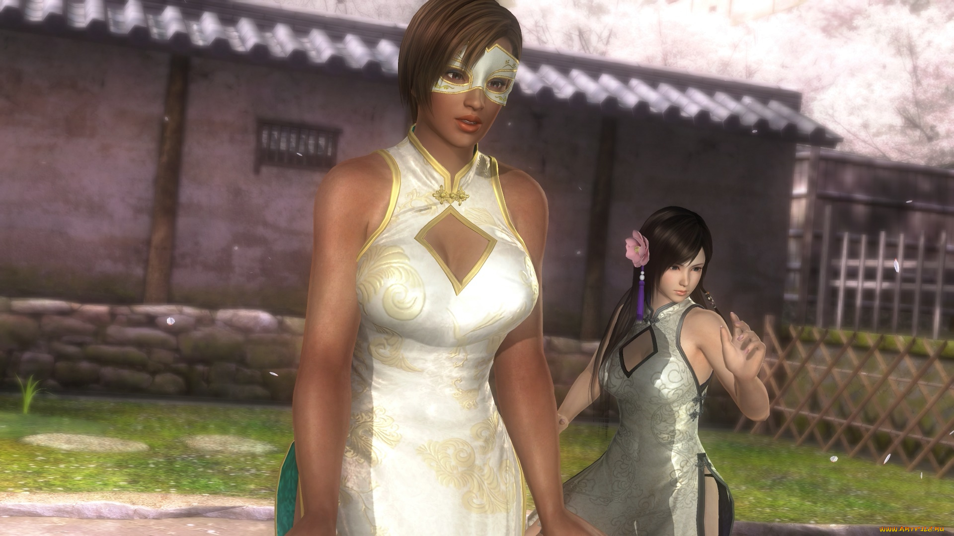 3д, графика, фантазия, , fantasy, девушки, взгляд, фон, поза