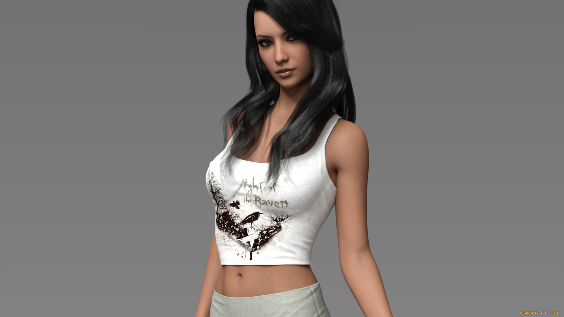 3д, графика, люди, , people, девушка, взгляд, фон