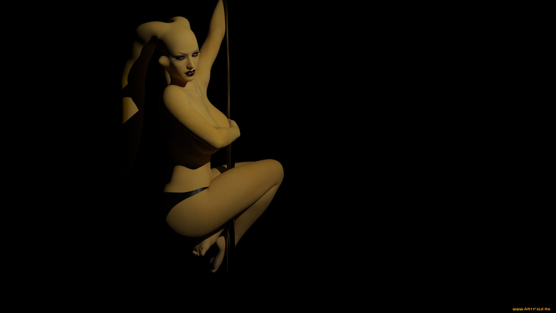 3д, графика, существа, , creatures, халк, взгляд, фон