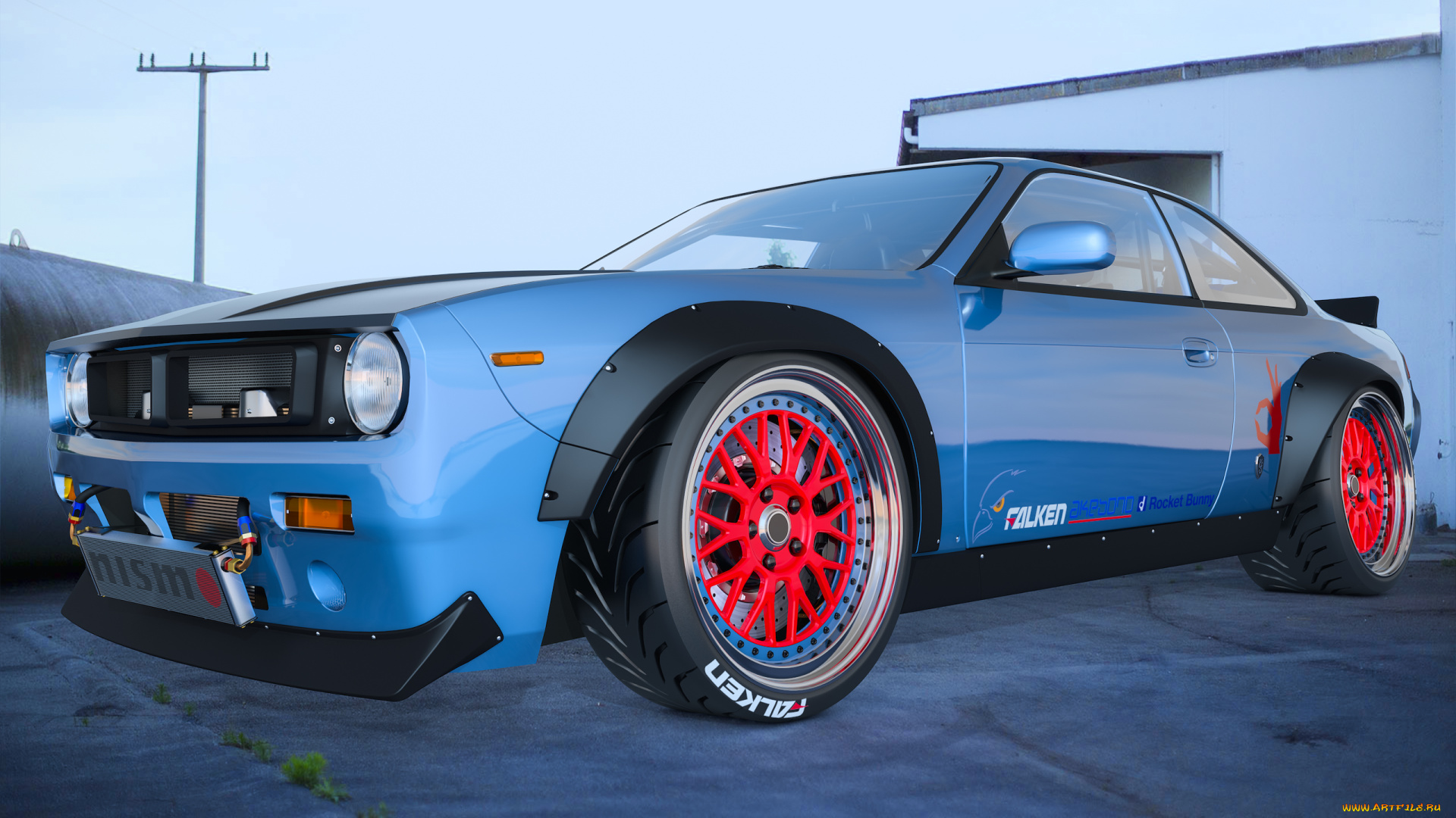 автомобили, 3д, автомобиль, фон