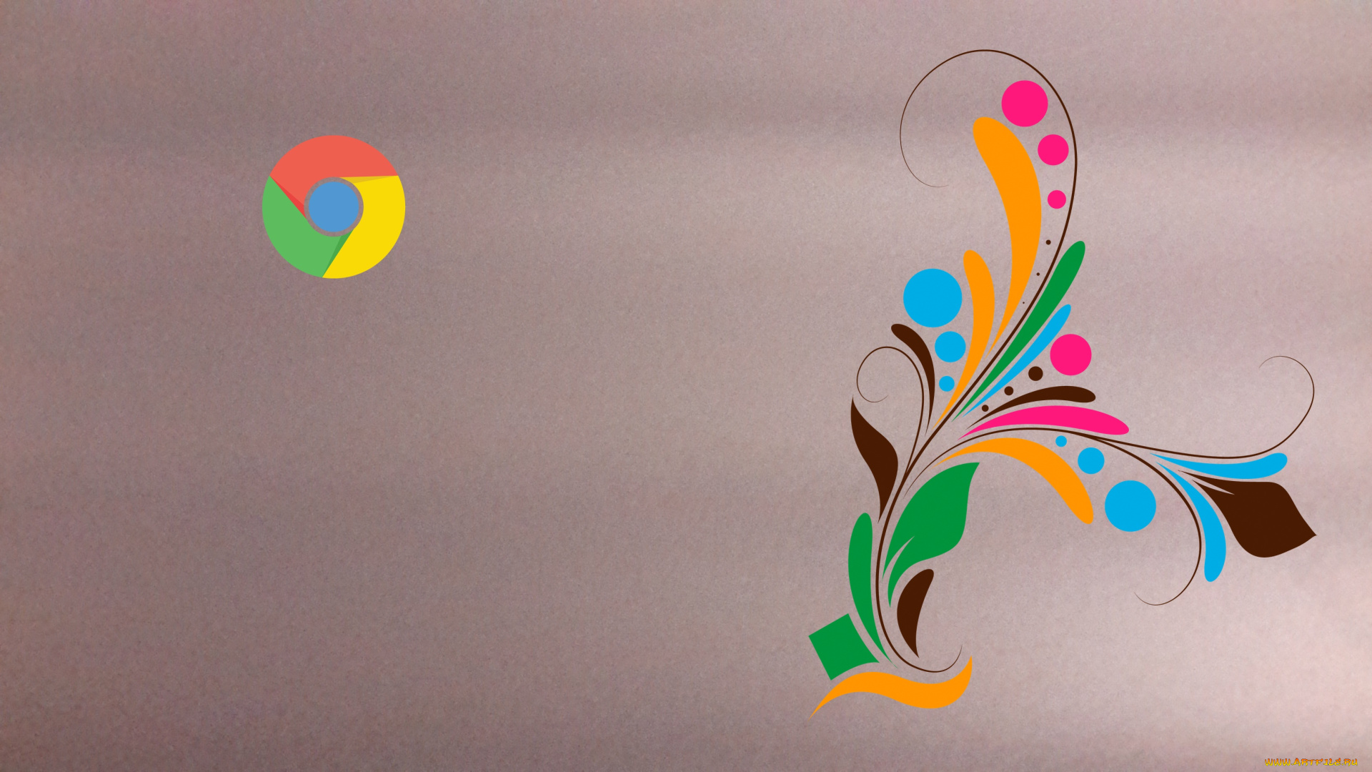 компьютеры, google, , google, chrome, фон, логотип