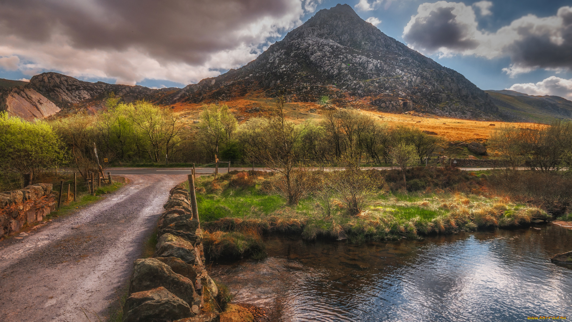 природа, дороги, тракт