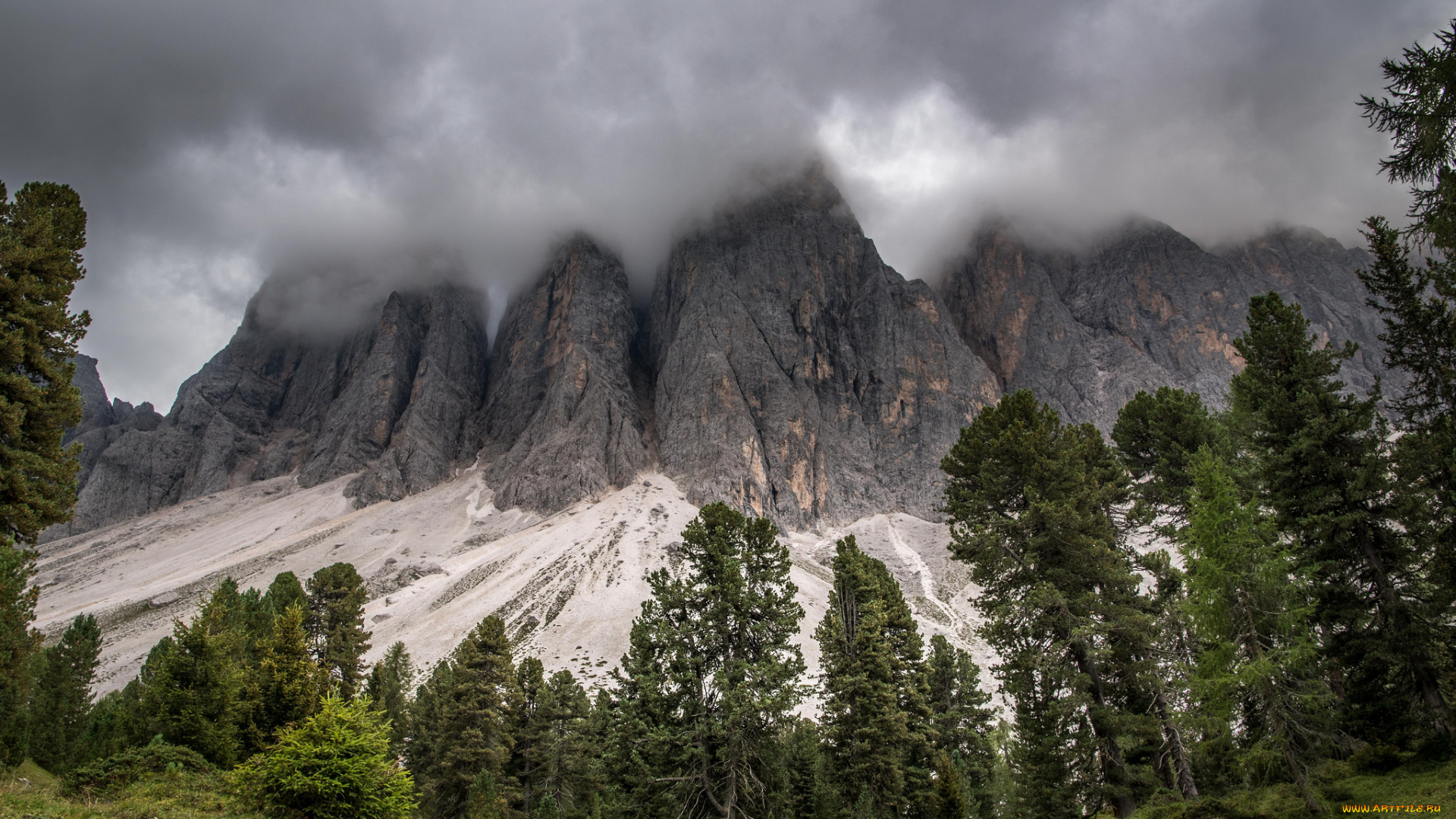 природа, горы, простор